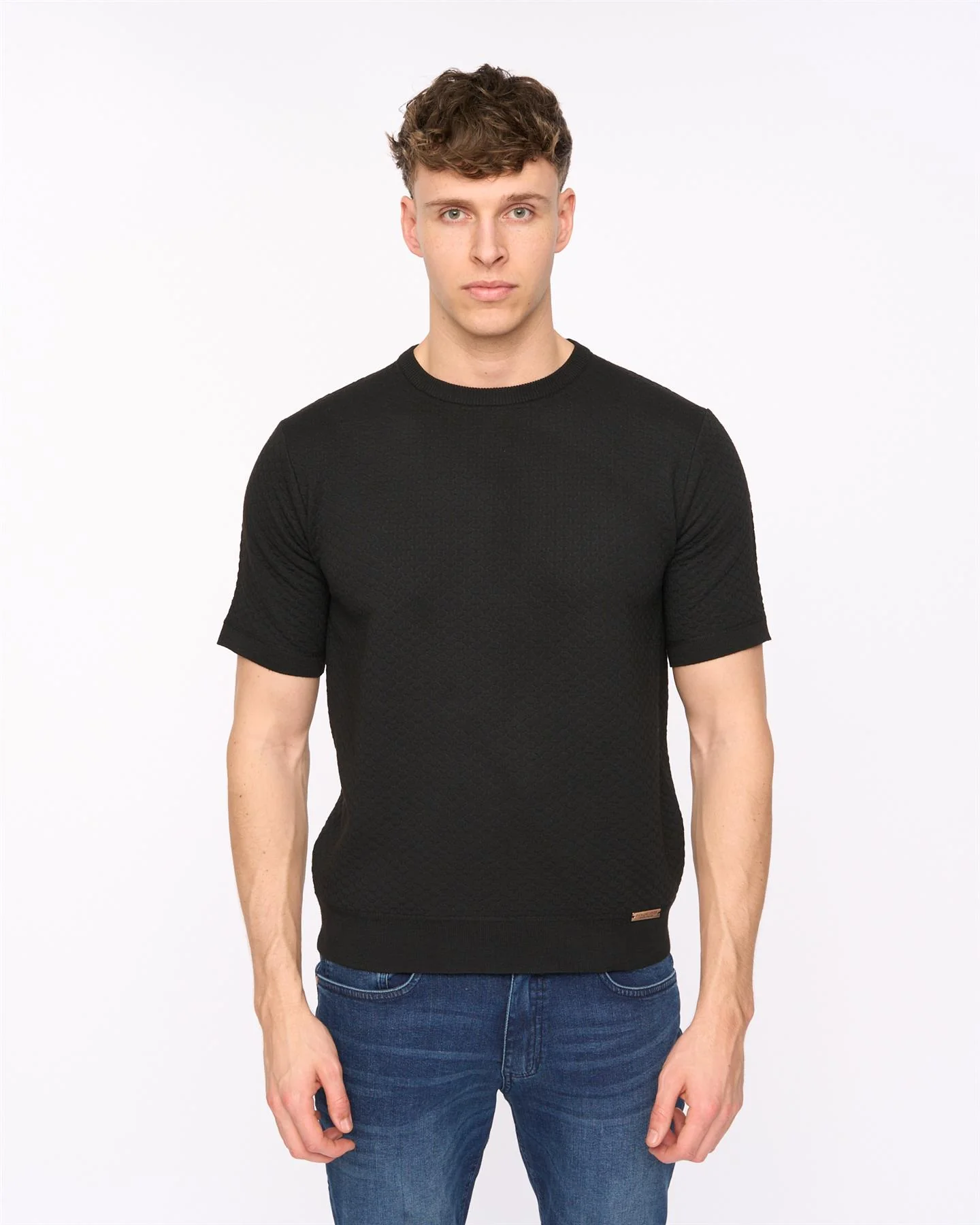 Mataso Knit T-Shirt Black