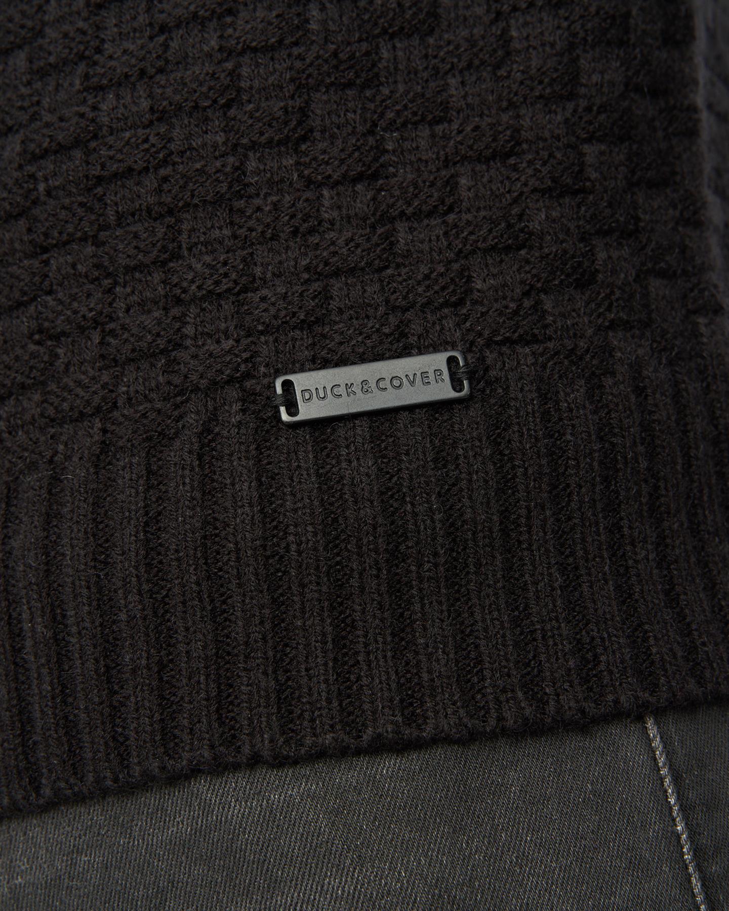 Matera Textured Knit Black - Image 7