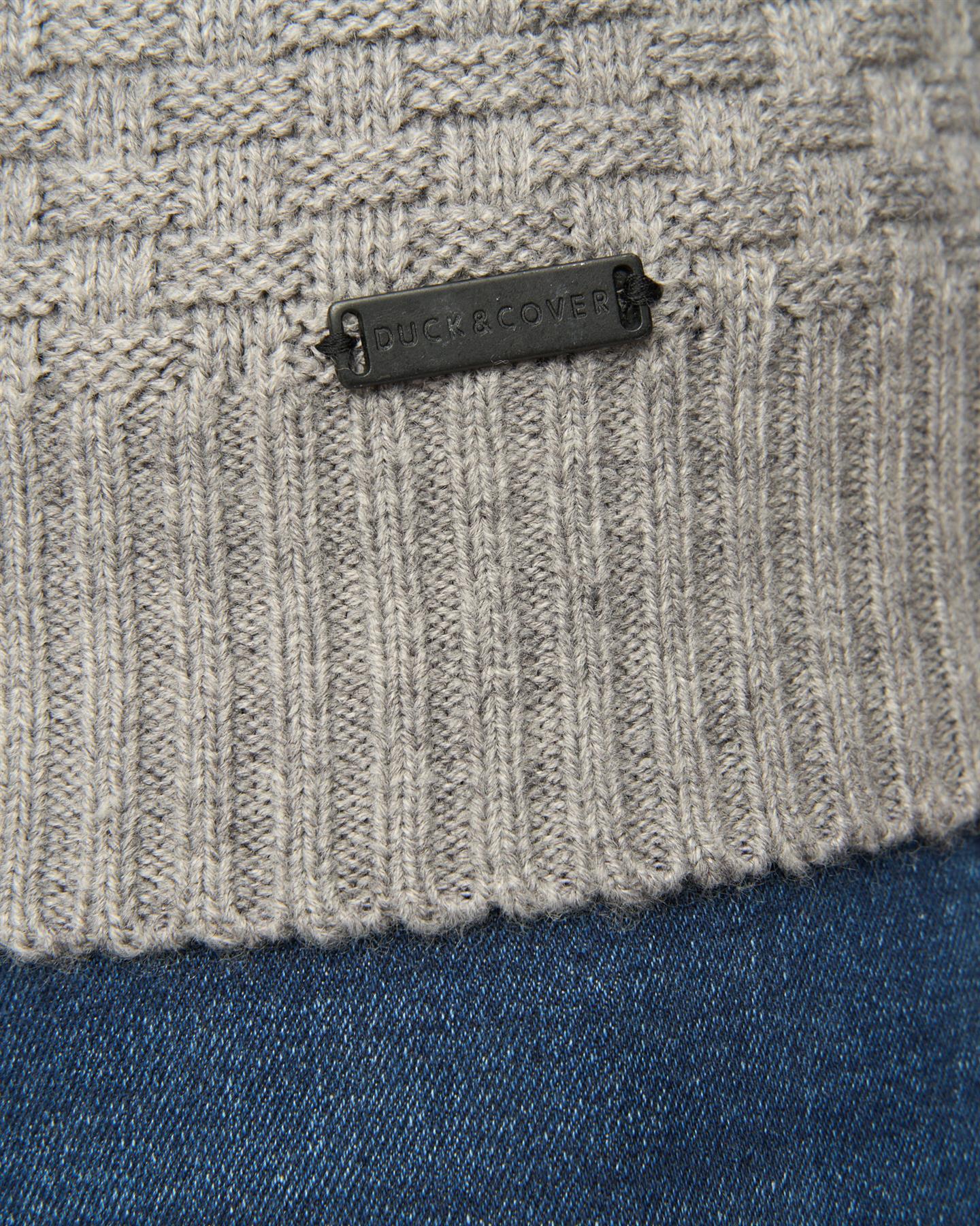 Matera Textured Knit Grey Marl - Image 7