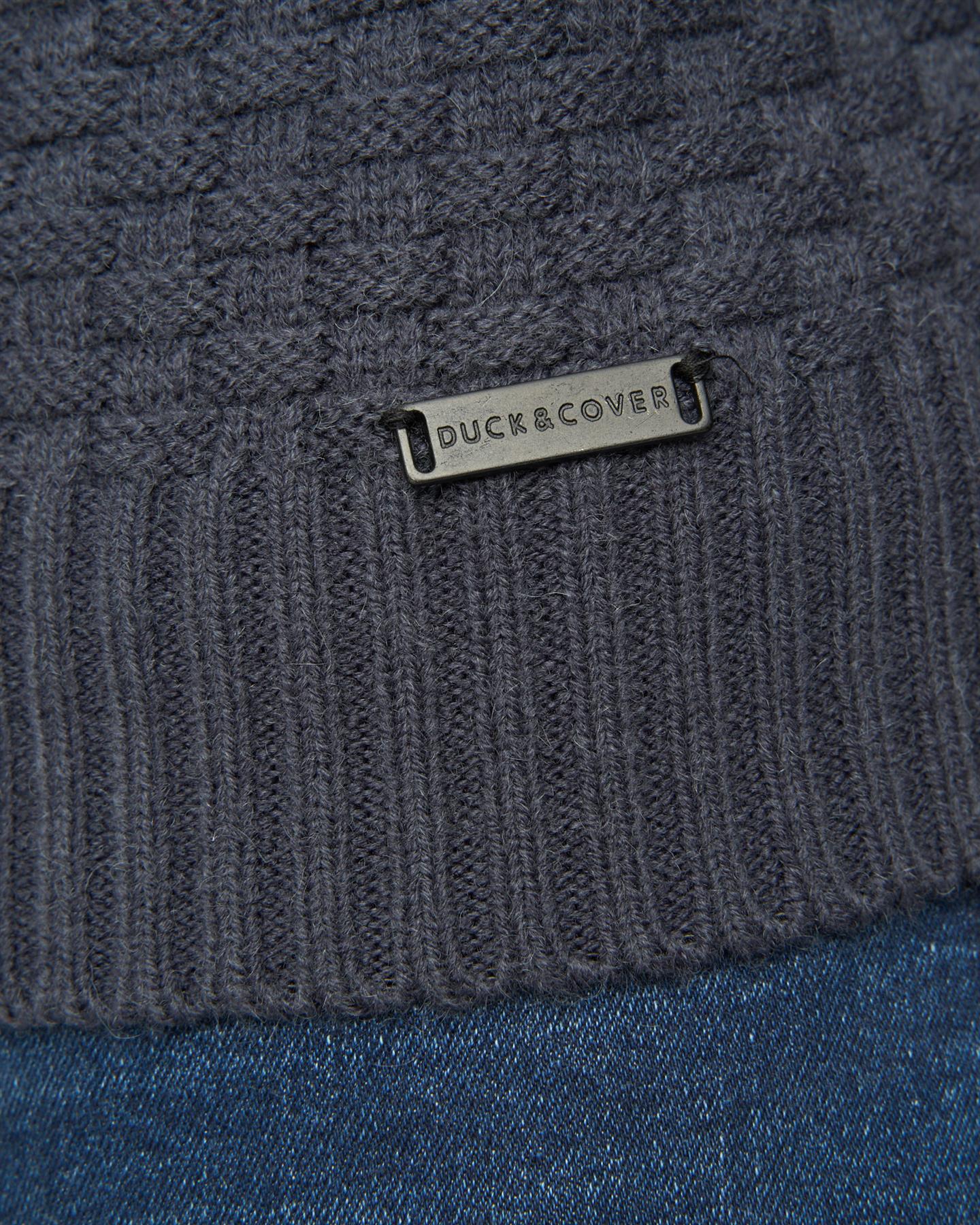 Matera Textured Knit Navy - Image 7