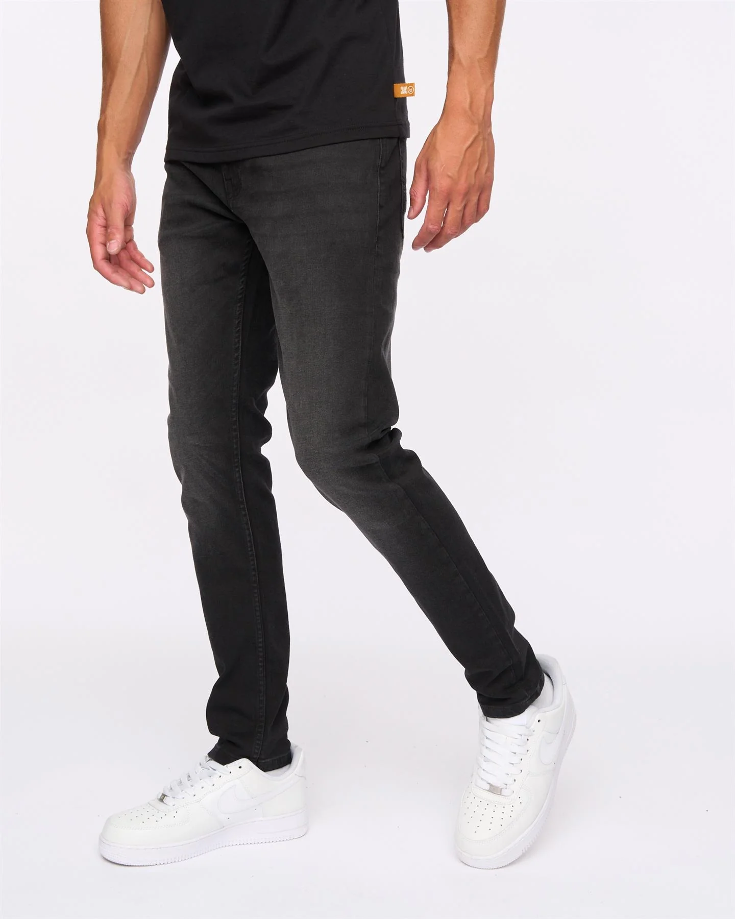 Maylead Slim Fit Jeans Black - Image 3