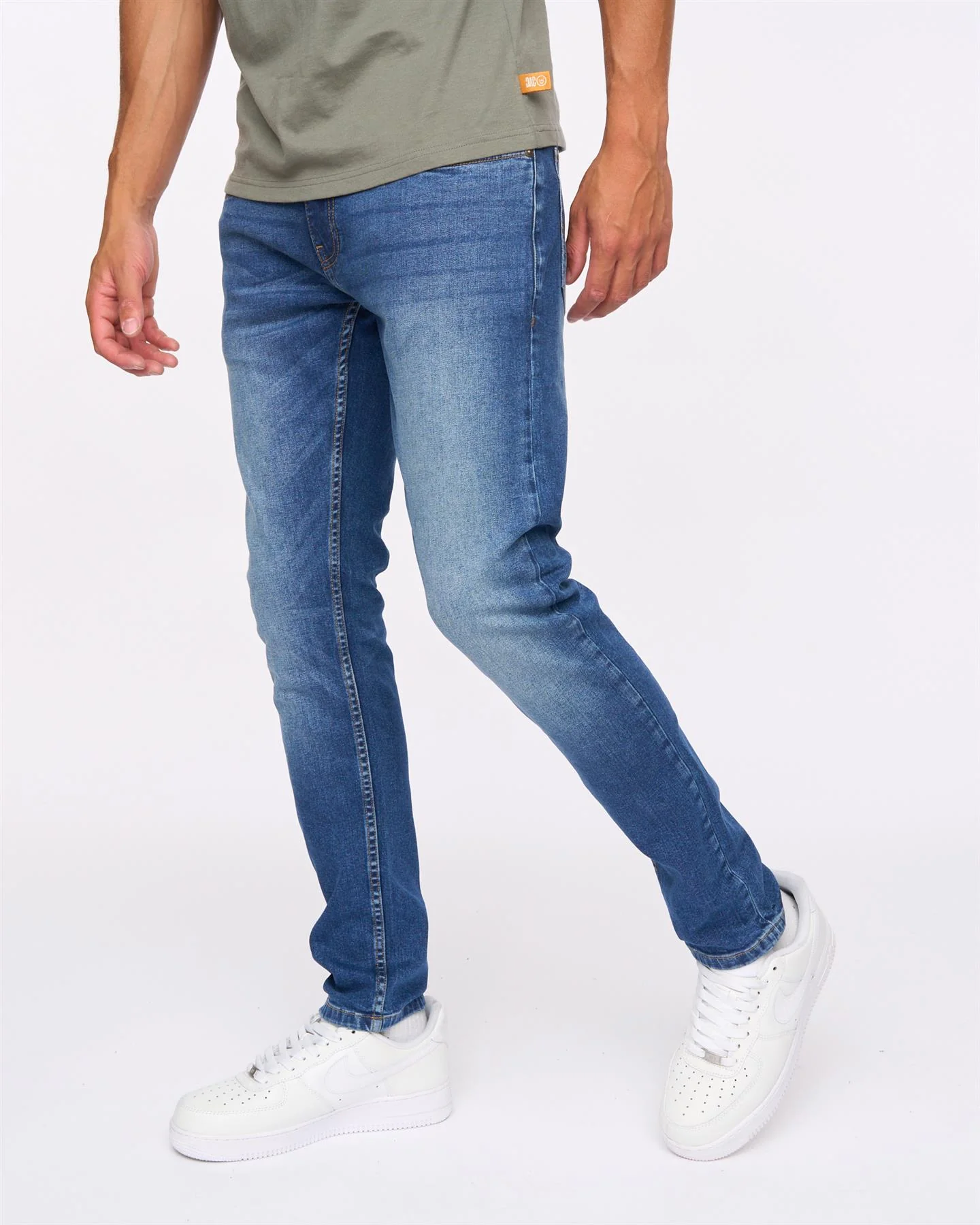 Maylead Slim Fit Jeans Stone Wash - Image 3