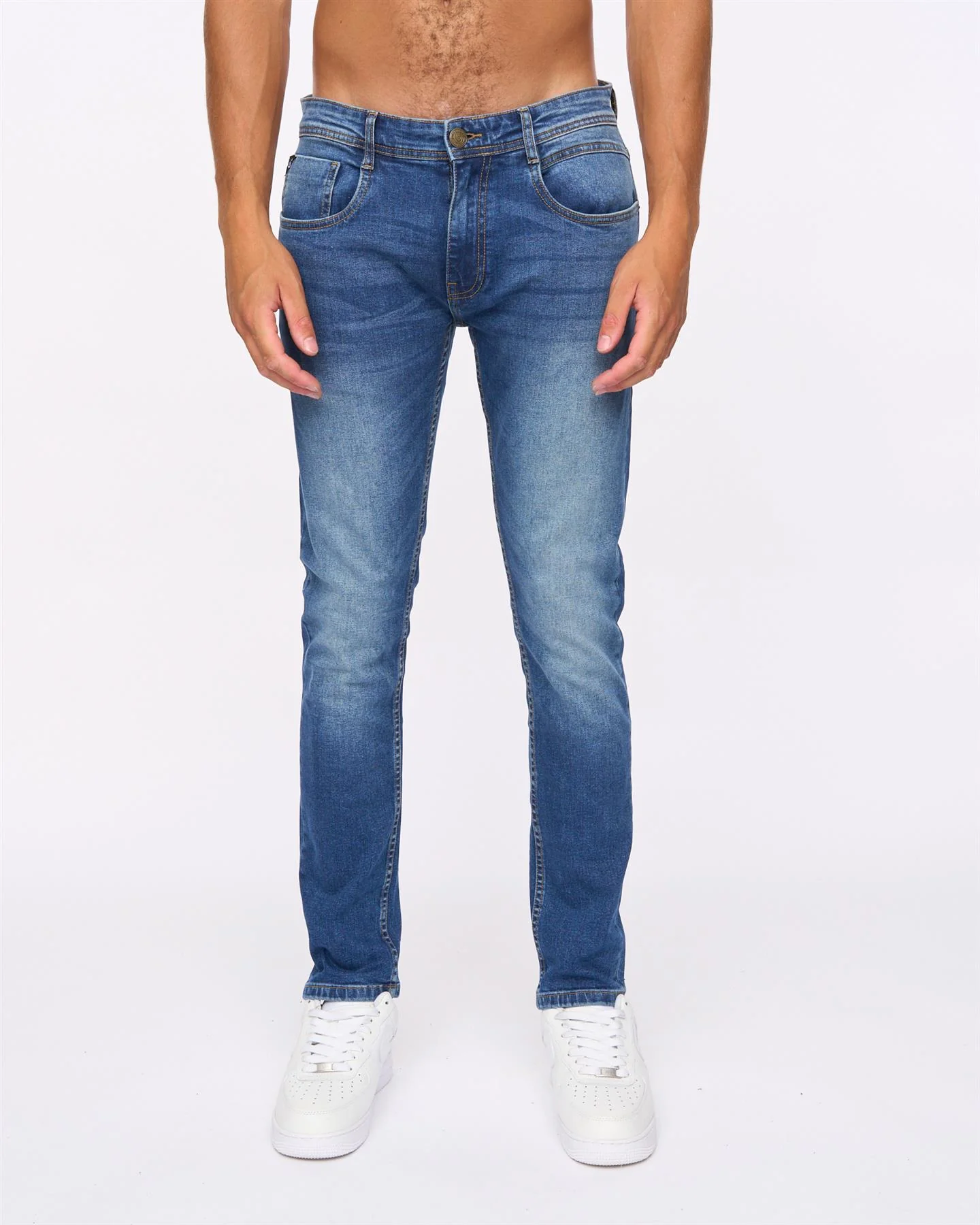 Maylead Slim Fit Jeans Stone Wash - Image 5