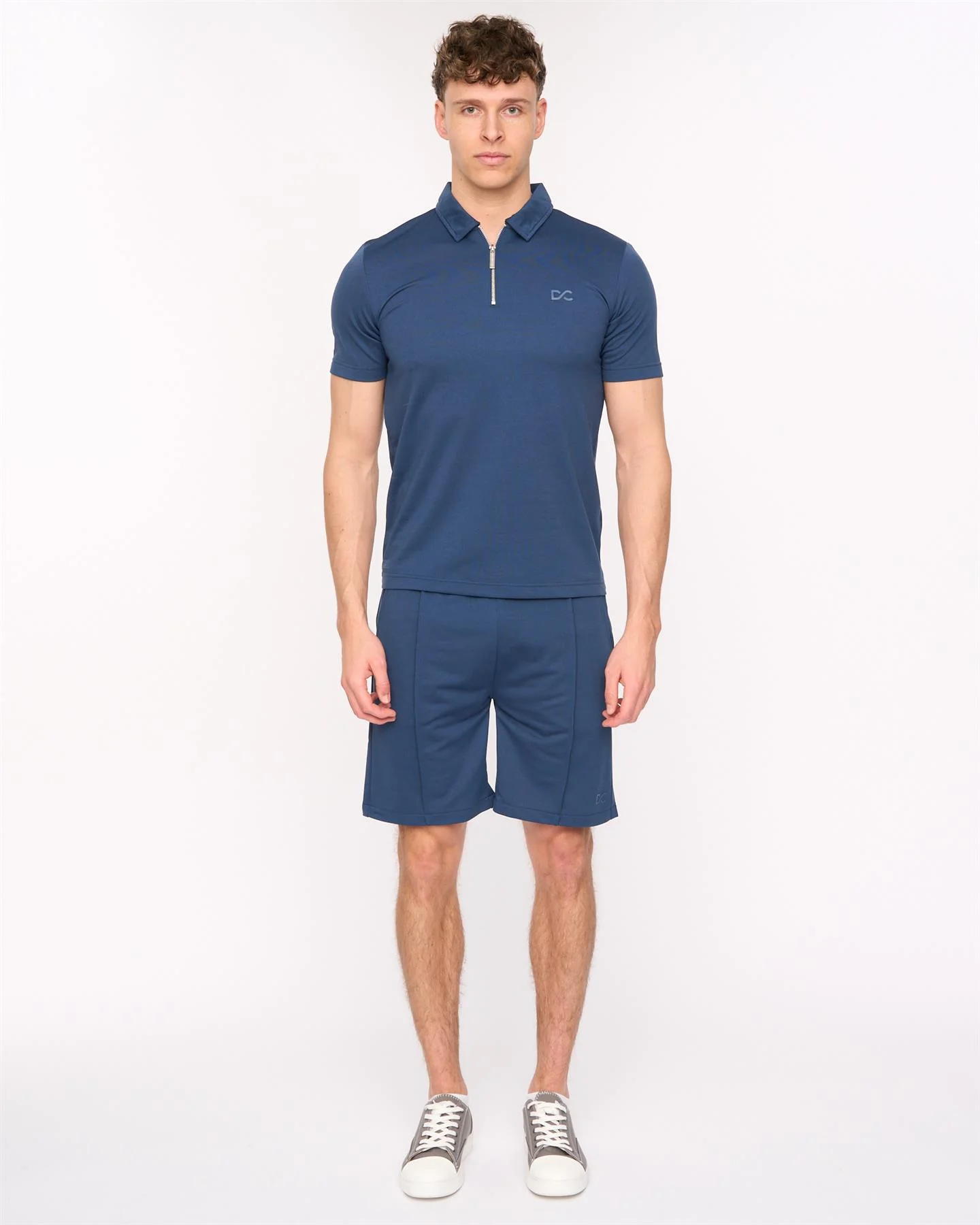 Medford Polo & Shorts Set Navy