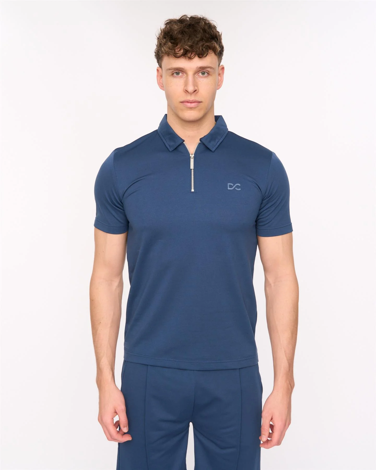 Medford Polo & Shorts Set Navy - Image 3