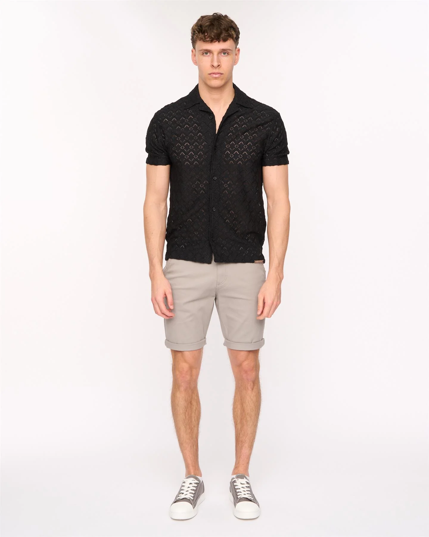Moreshore Chino Shorts Light Grey - Image 3