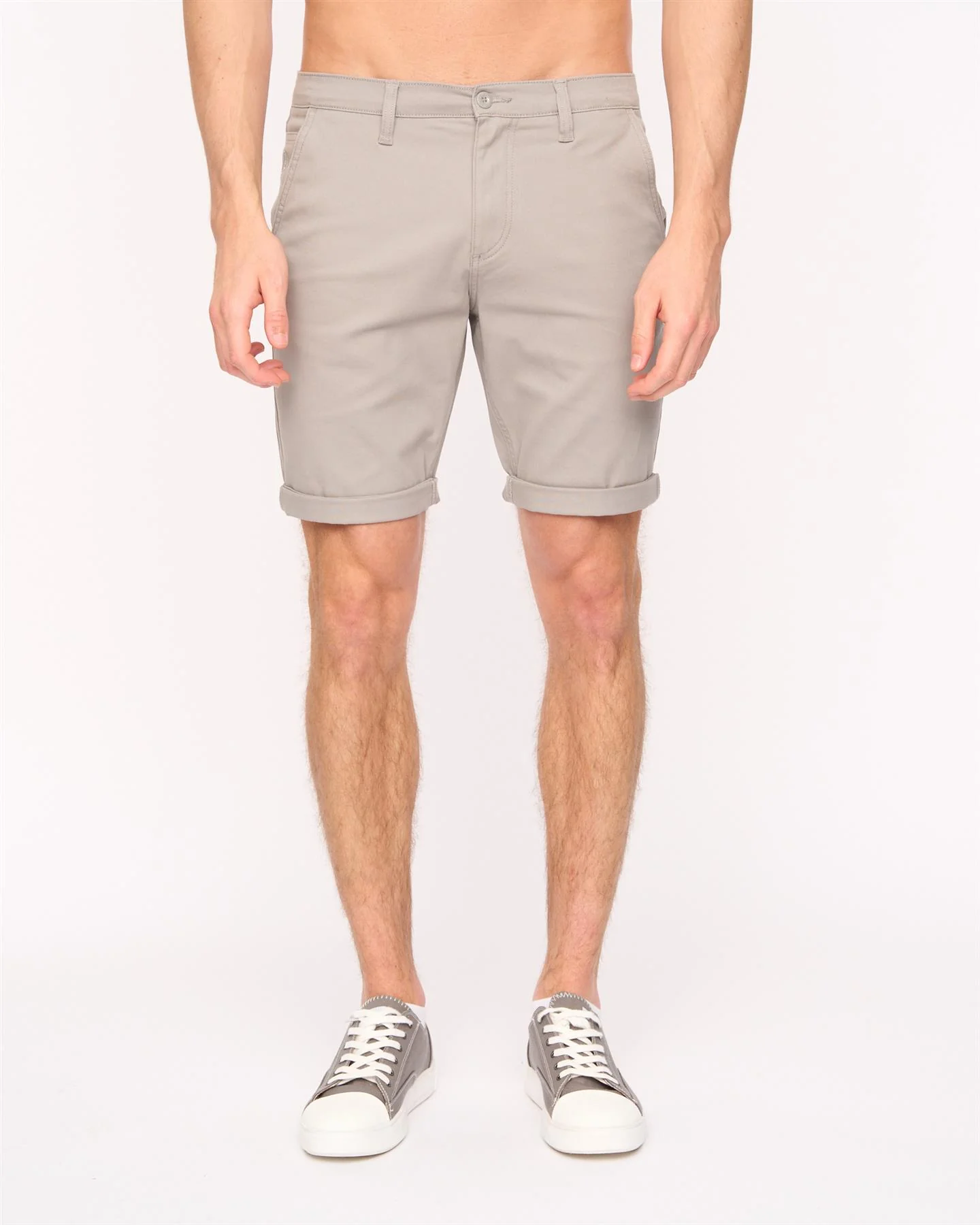 Moreshore Chino Shorts Light Grey - Image 5