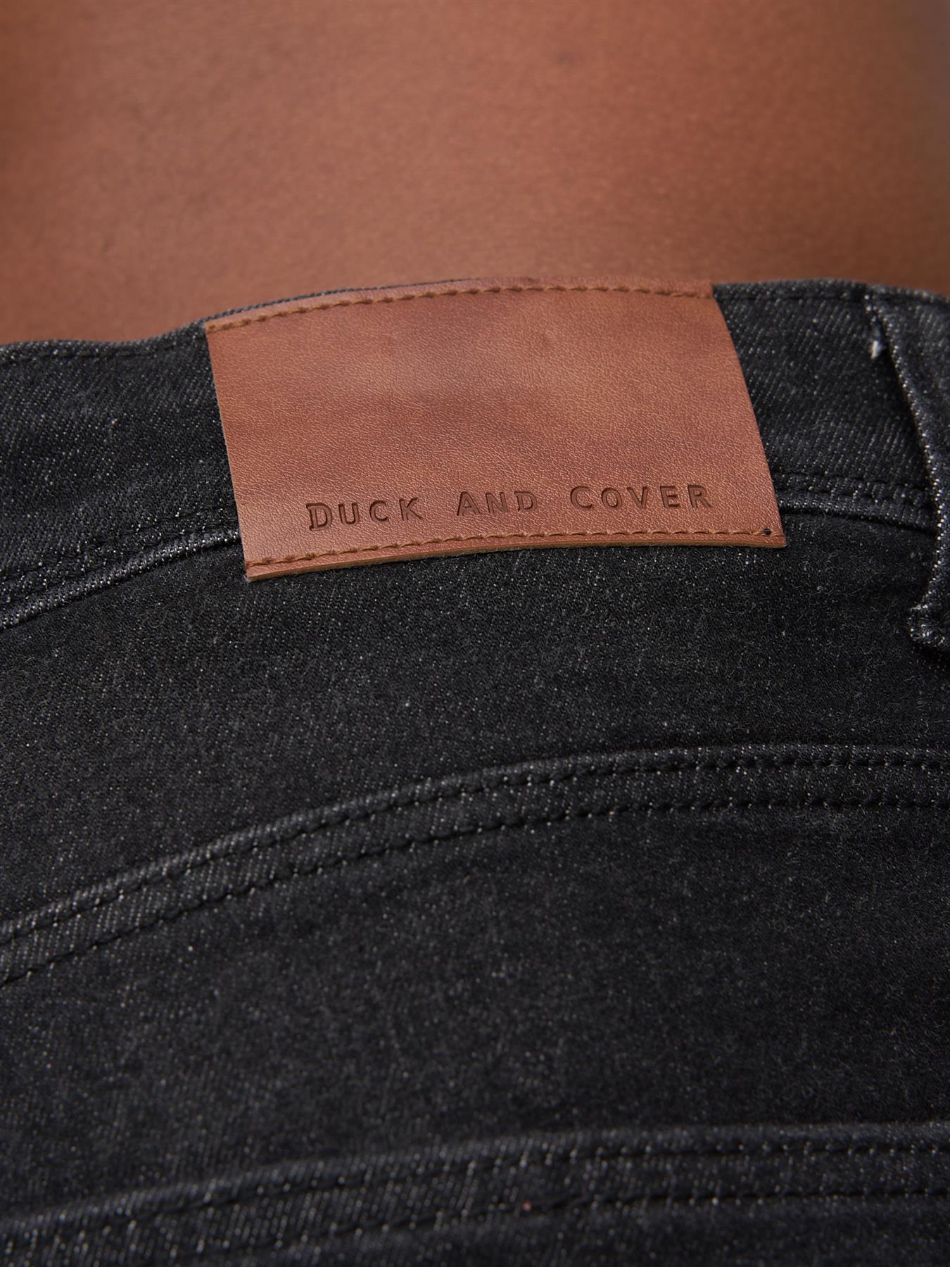 Mustone Denim Shorts Black Wash - Image 6