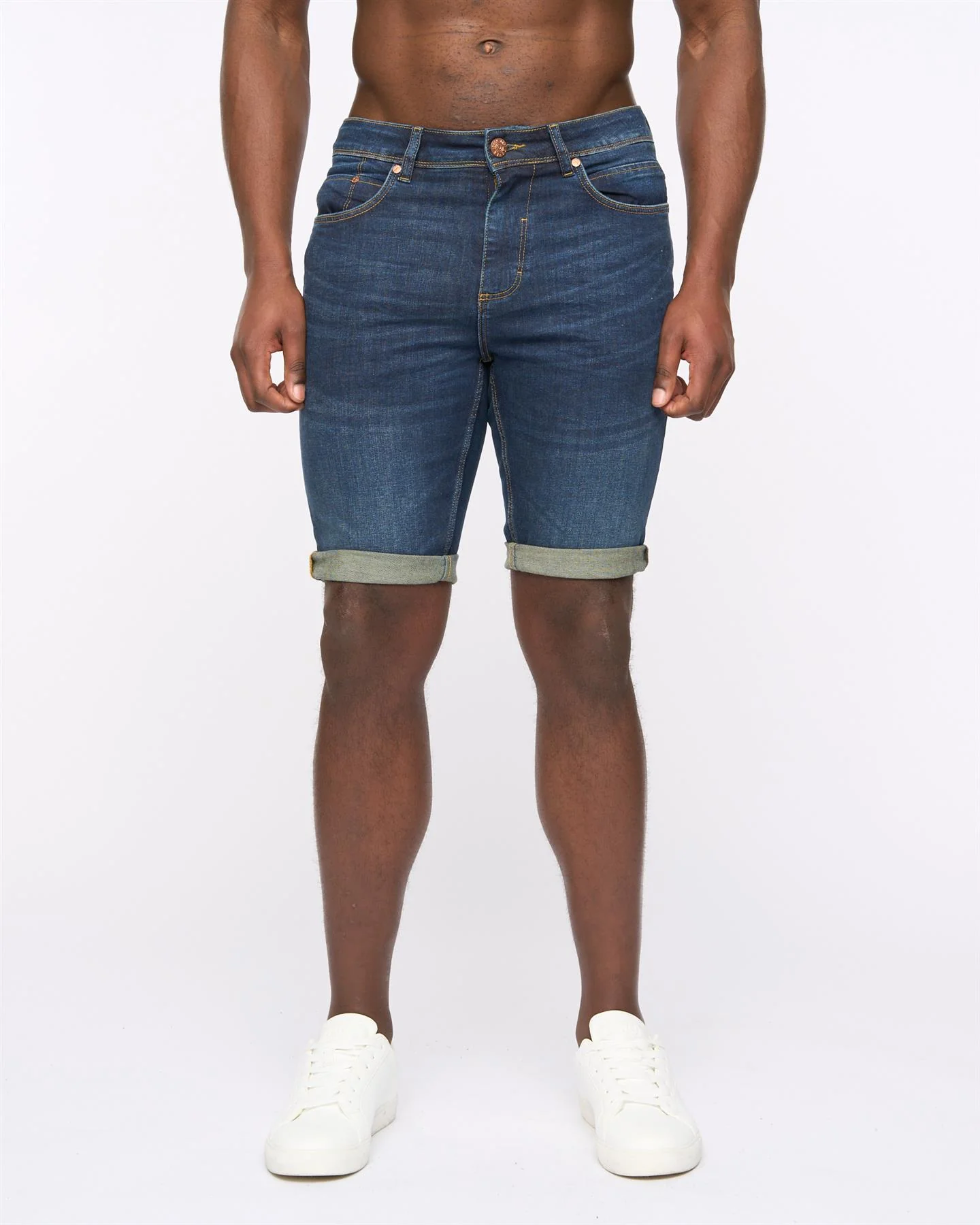 Mustone Denim Shorts Raw Wash - Image 3