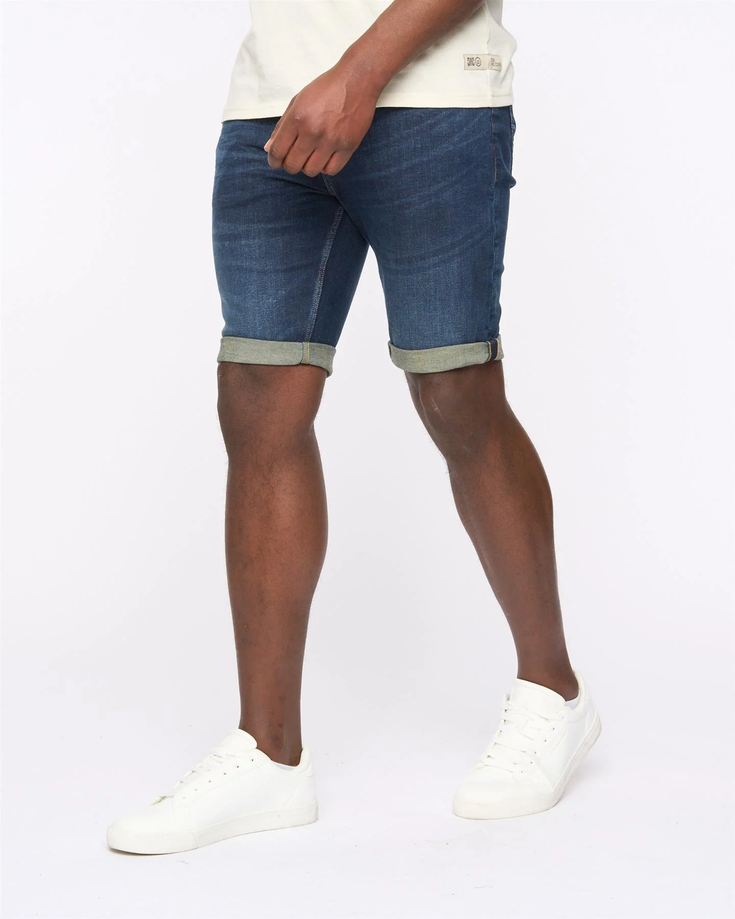 Mustone Denim Shorts Raw Wash - Image 4