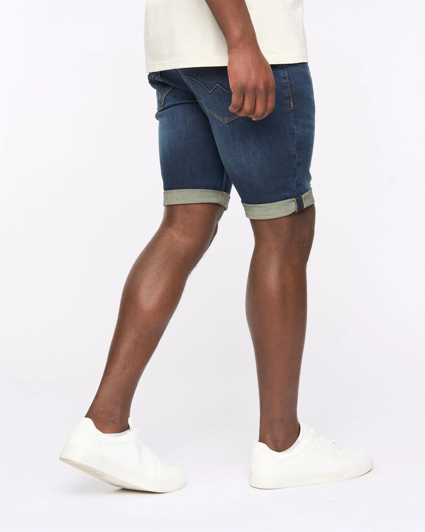 Mustone Denim Shorts Raw Wash - Image 5