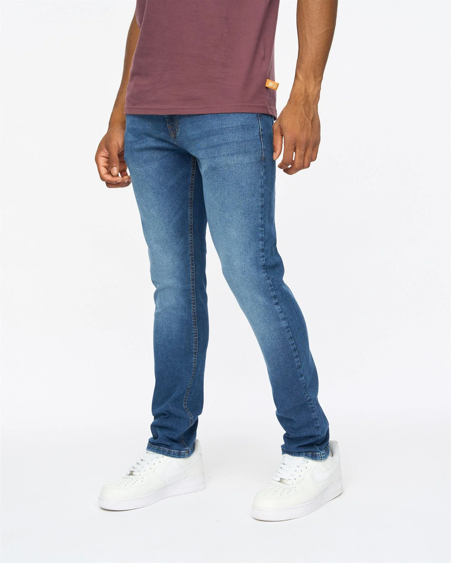Overburg Tapered Jeans Mid Wash - Image 3