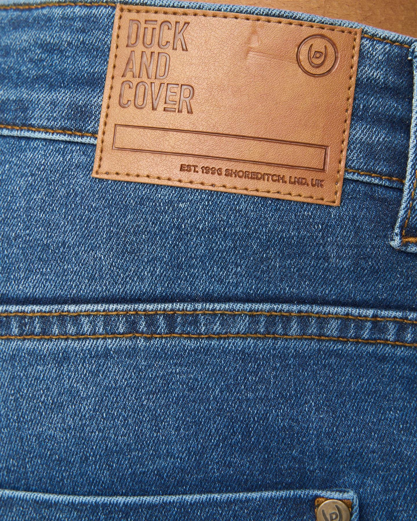 Overburg Tapered Jeans Mid Wash - Image 7