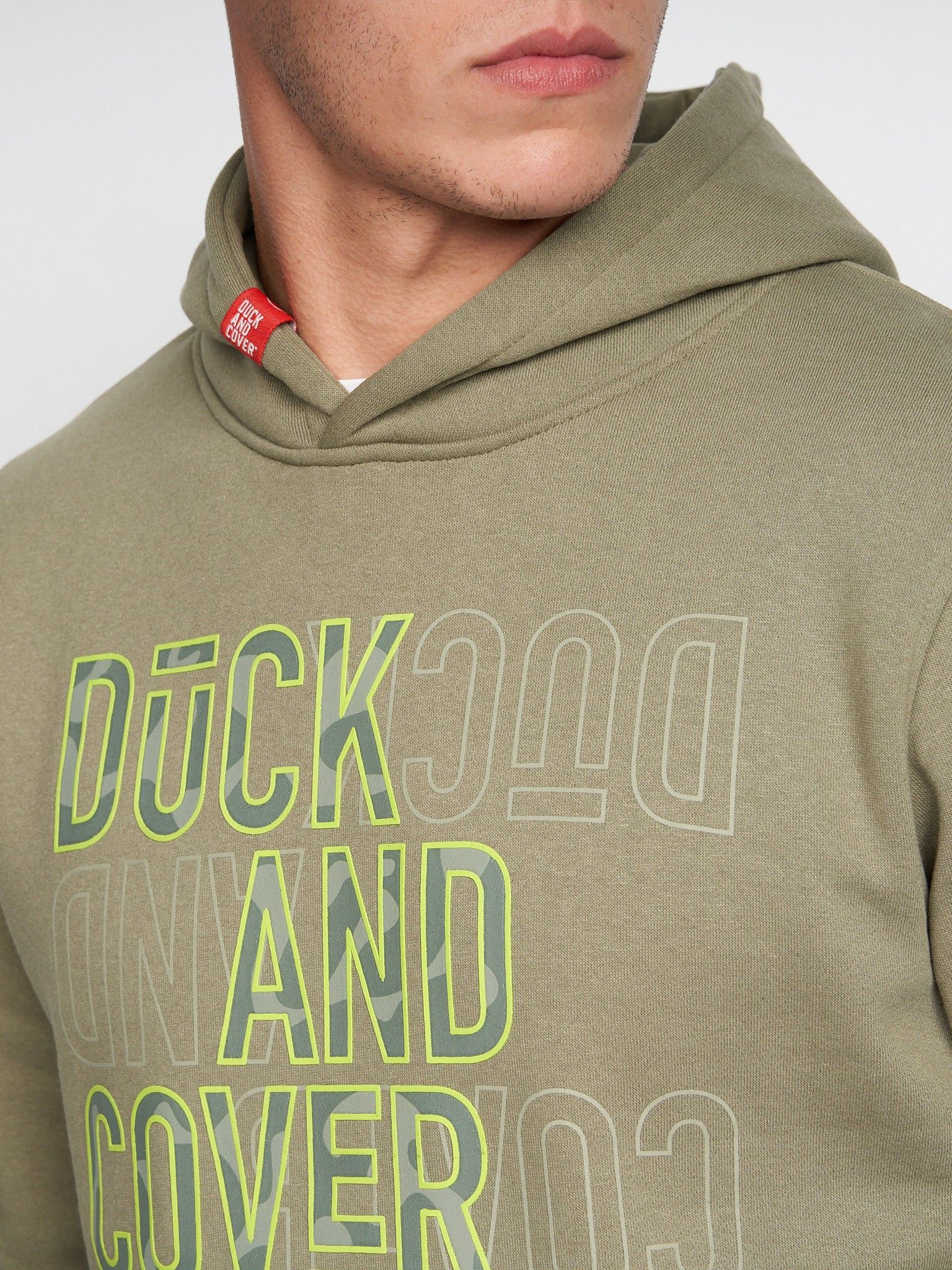 Pecklar Hoodie Olive - Image 4