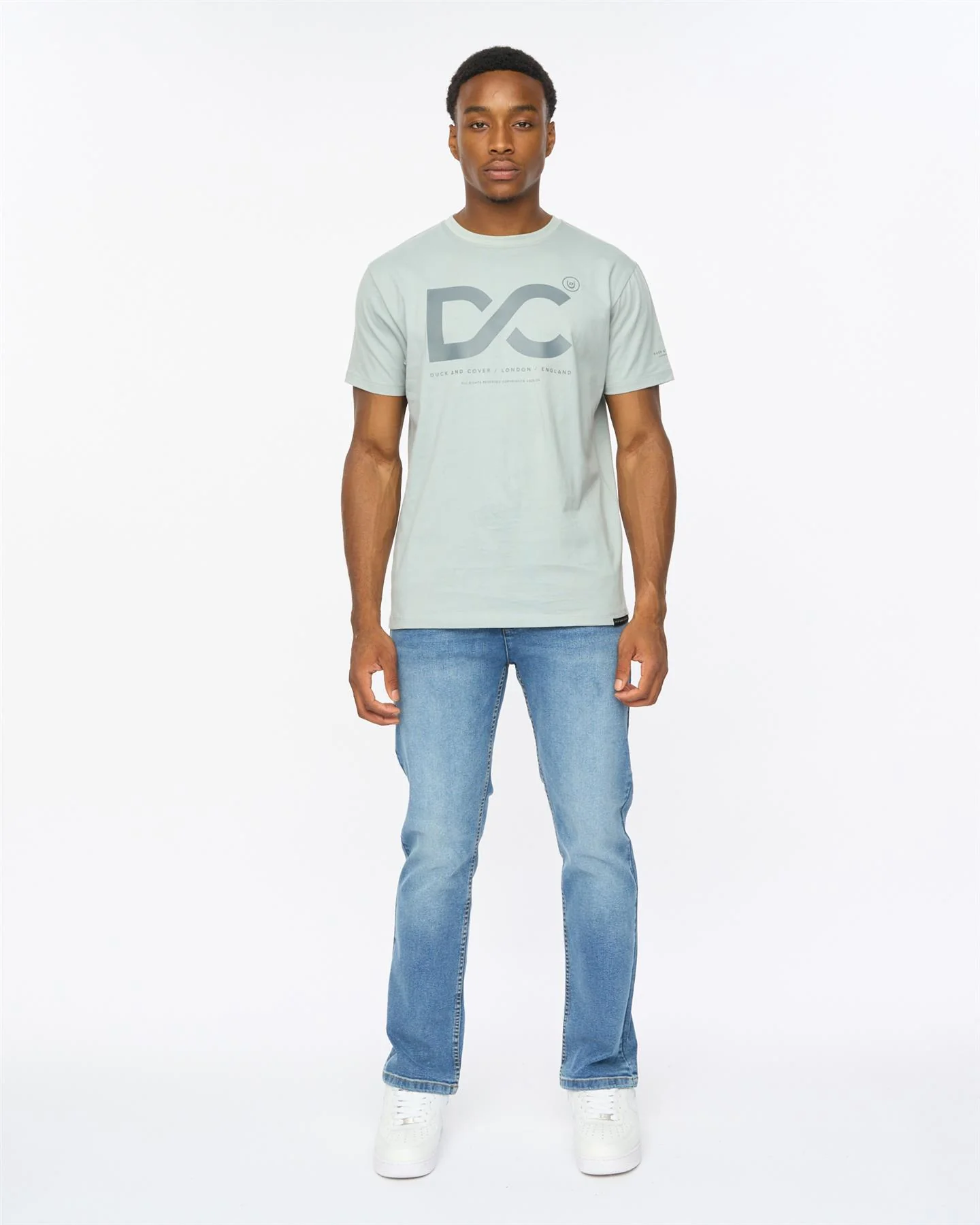 Polymoore Heavy T-Shirt Steel Blue - Image 3