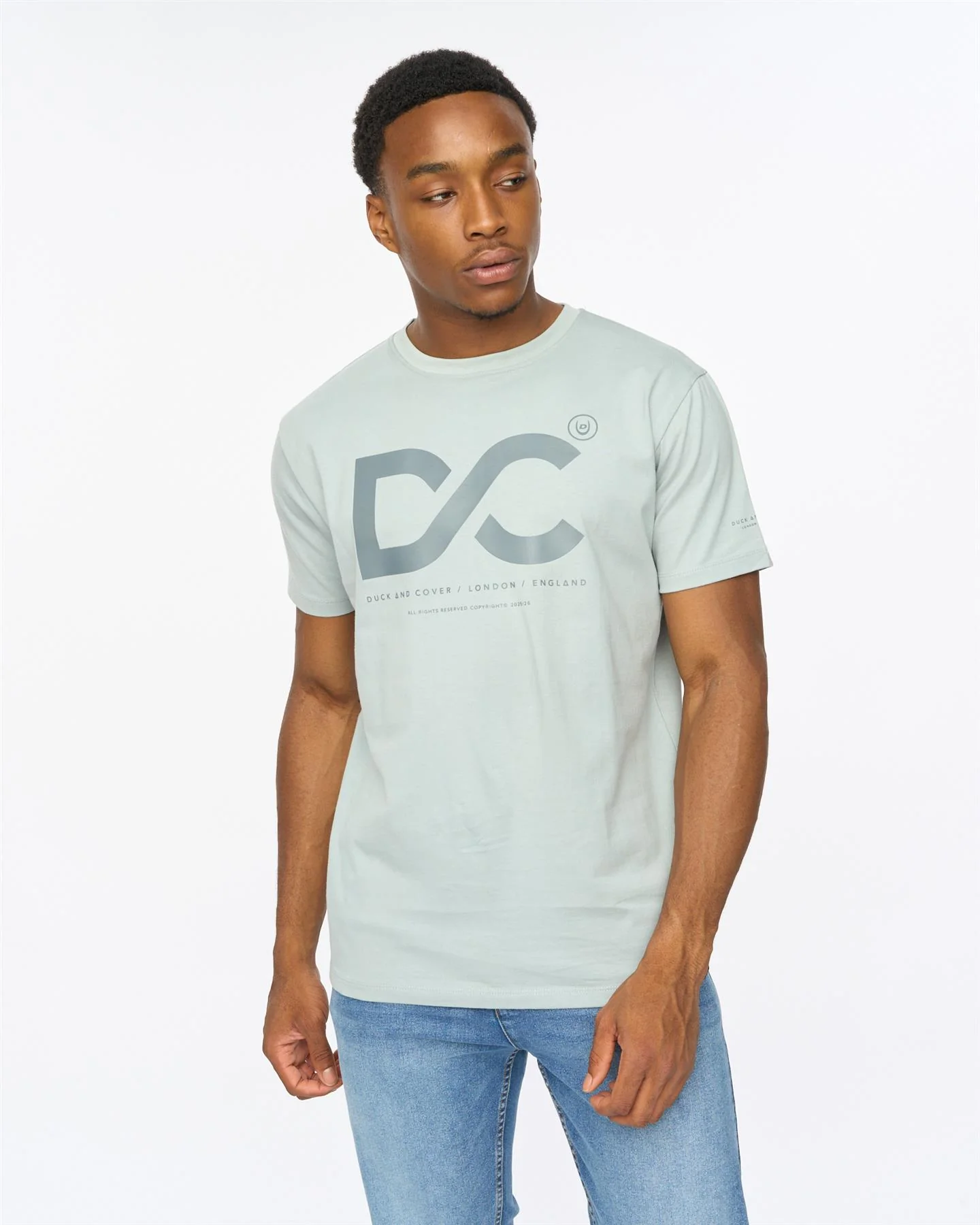Polymoore Heavy T-Shirt Steel Blue - Image 4