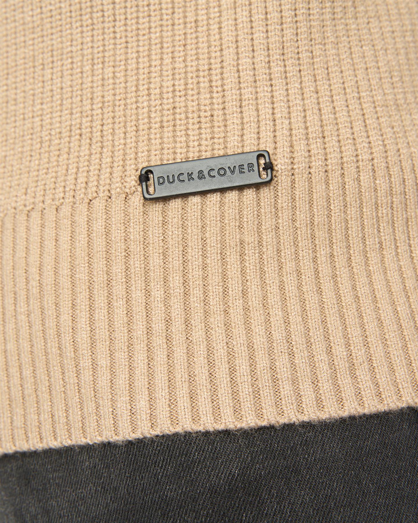 Potenza 1/4 Zip Knit Stone - Image 6