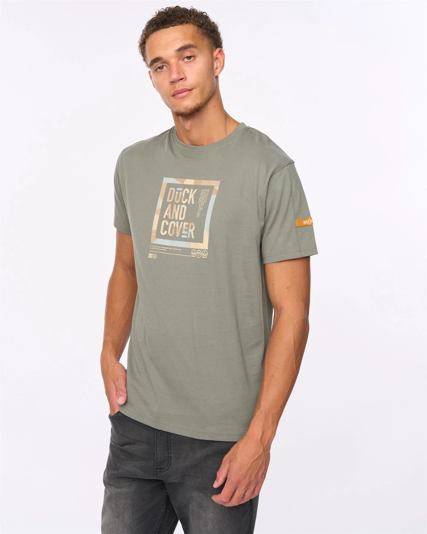 Primatic T-Shirt Dark Olive - Image 2
