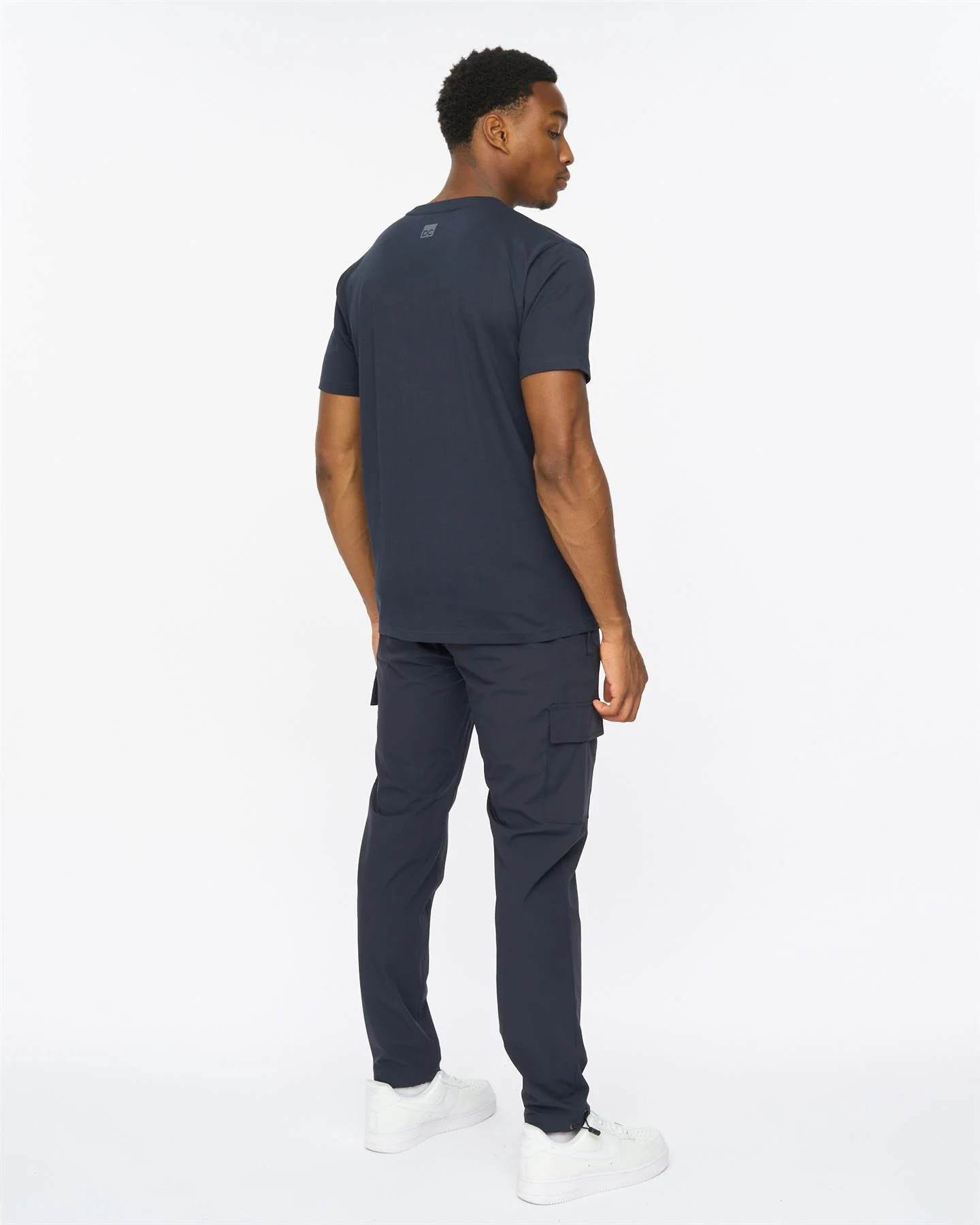 Rampmoore Heavy T-Shirt Navy - Image 3