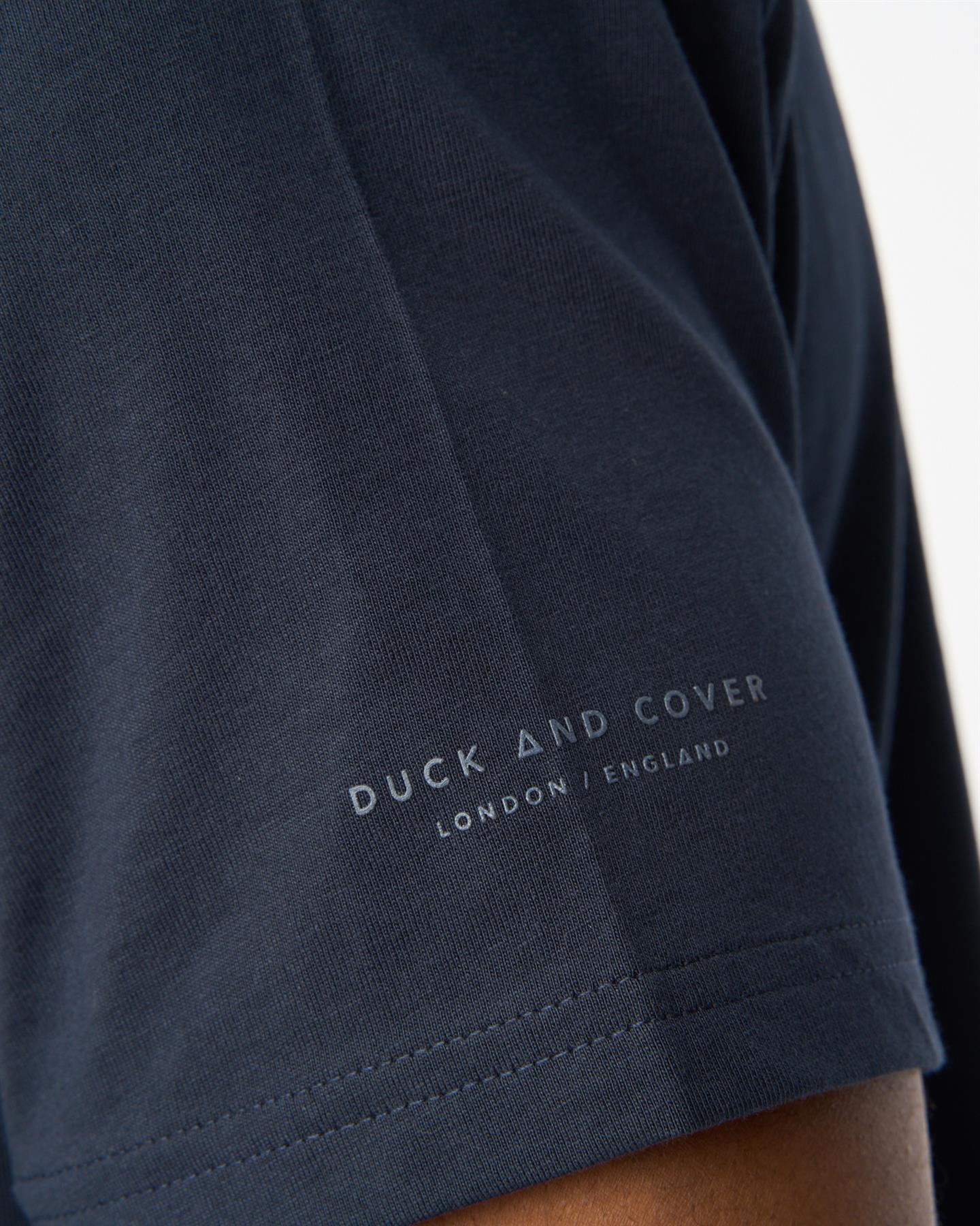 Rampmoore Heavy T-Shirt Navy - Image 7
