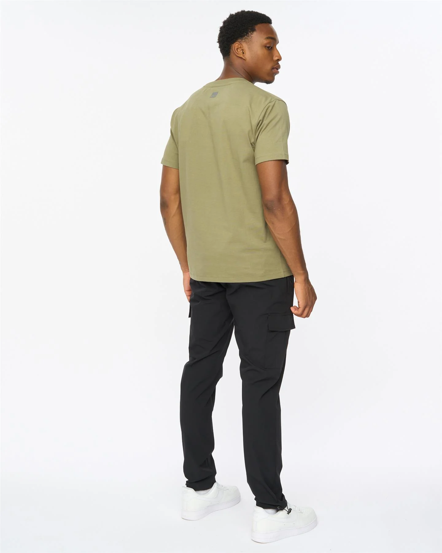 Rampmoore Heavy T-Shirt Olive - Image 5