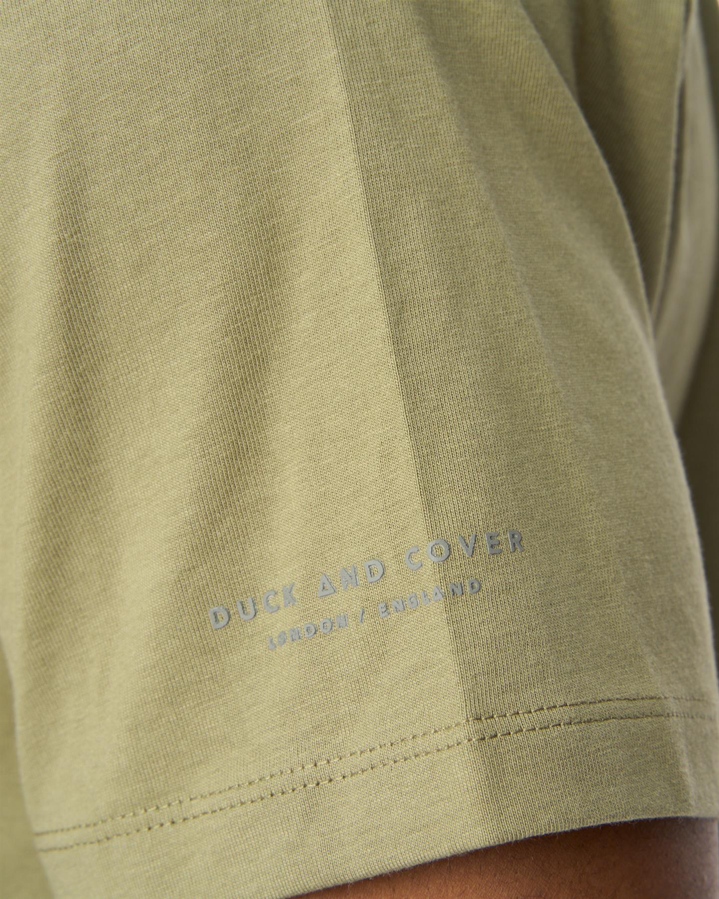 Rampmoore Heavy T-Shirt Olive - Image 7