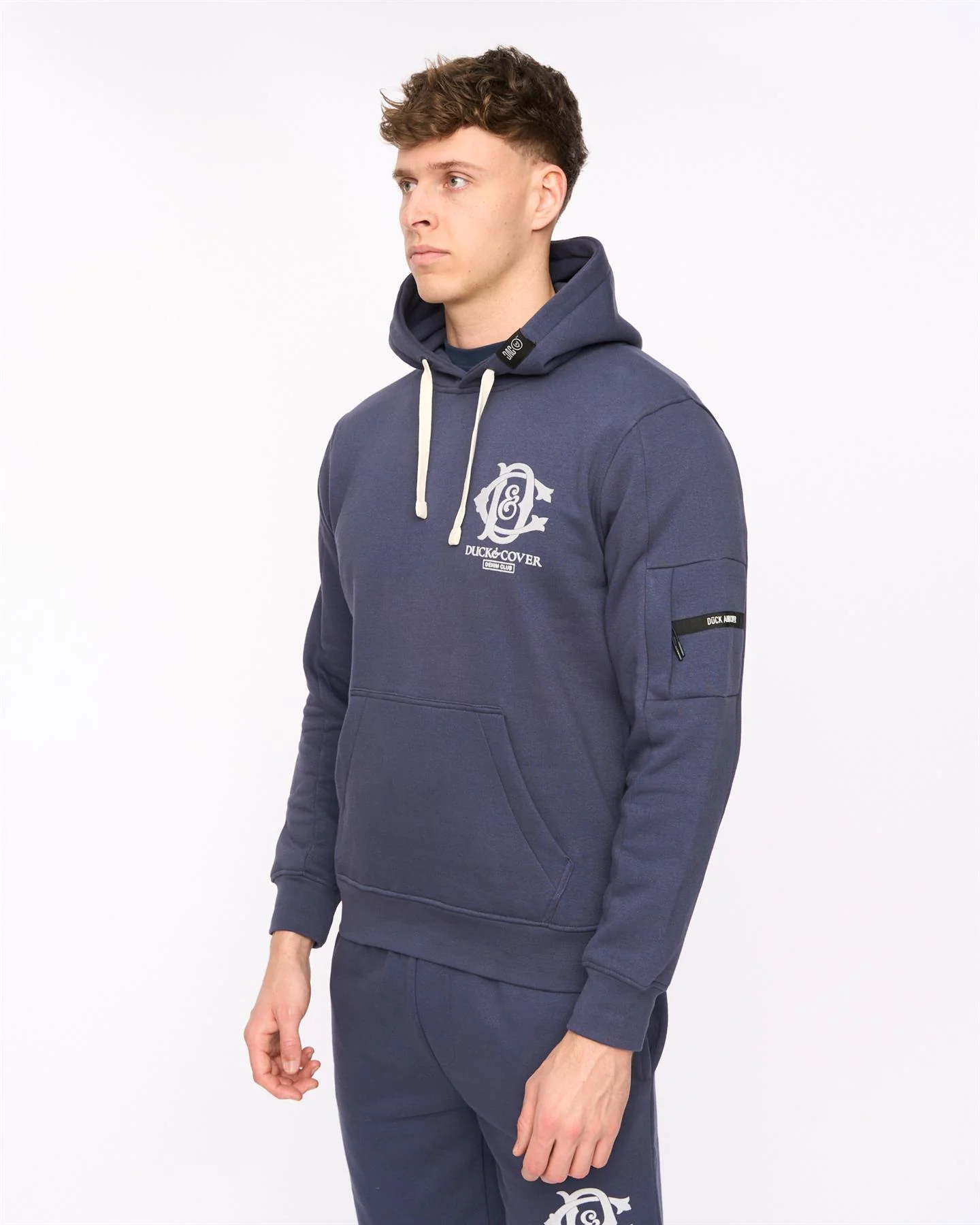 Randolph Hoodie Navy - Image 5