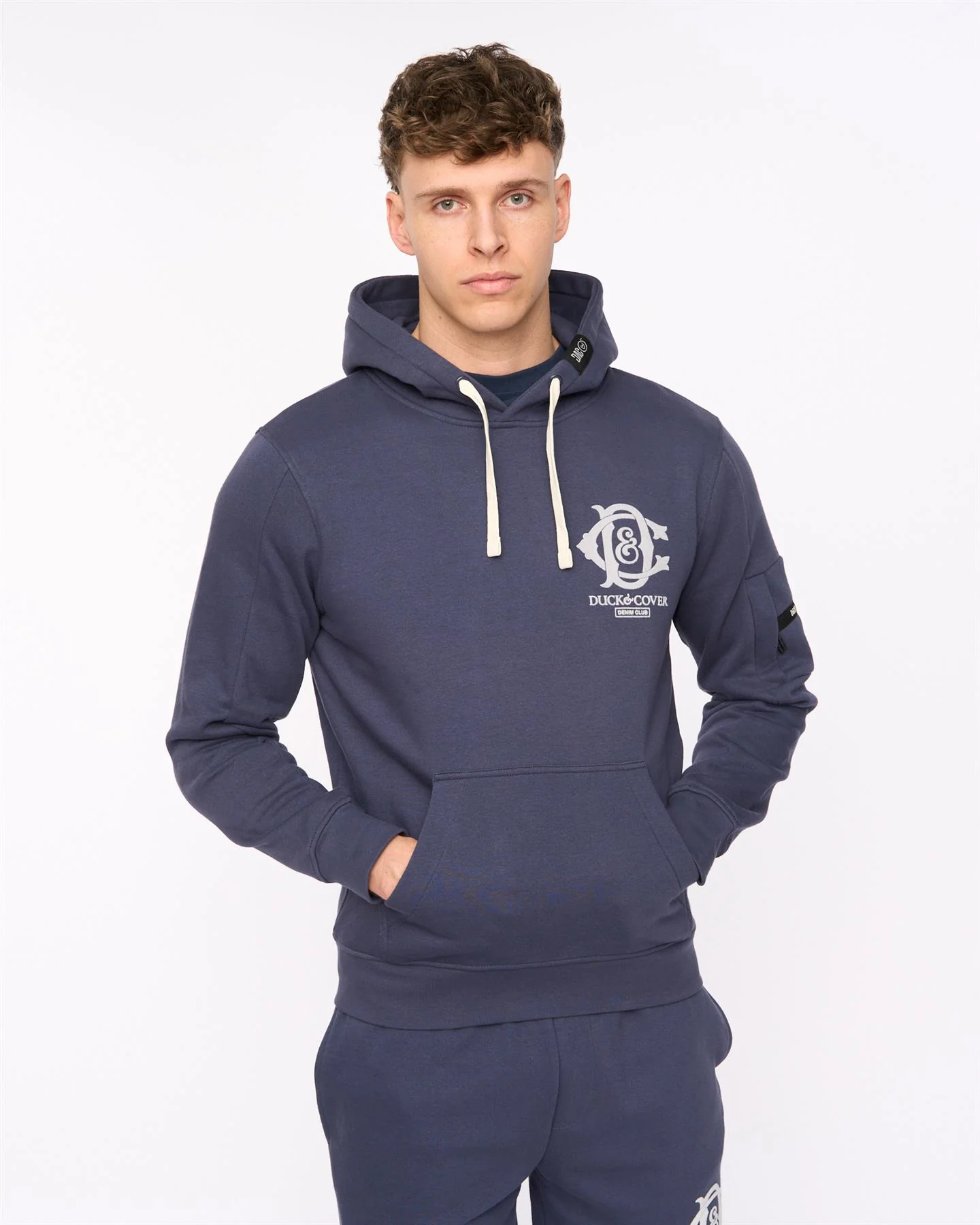 Randolph Hoodie Navy - Image 6