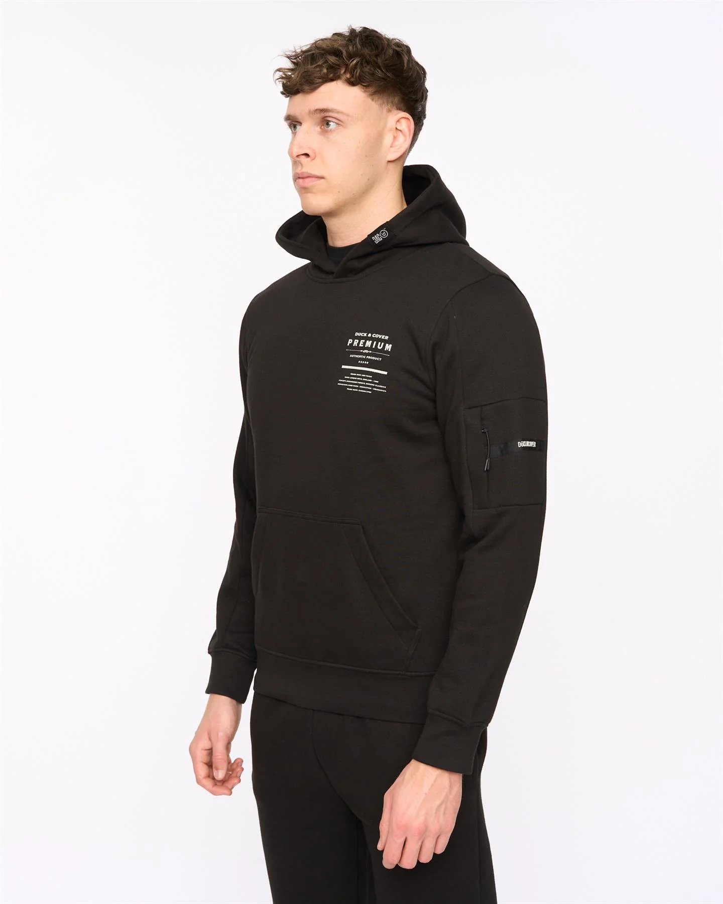 Rayland Hoodie Black - Image 2