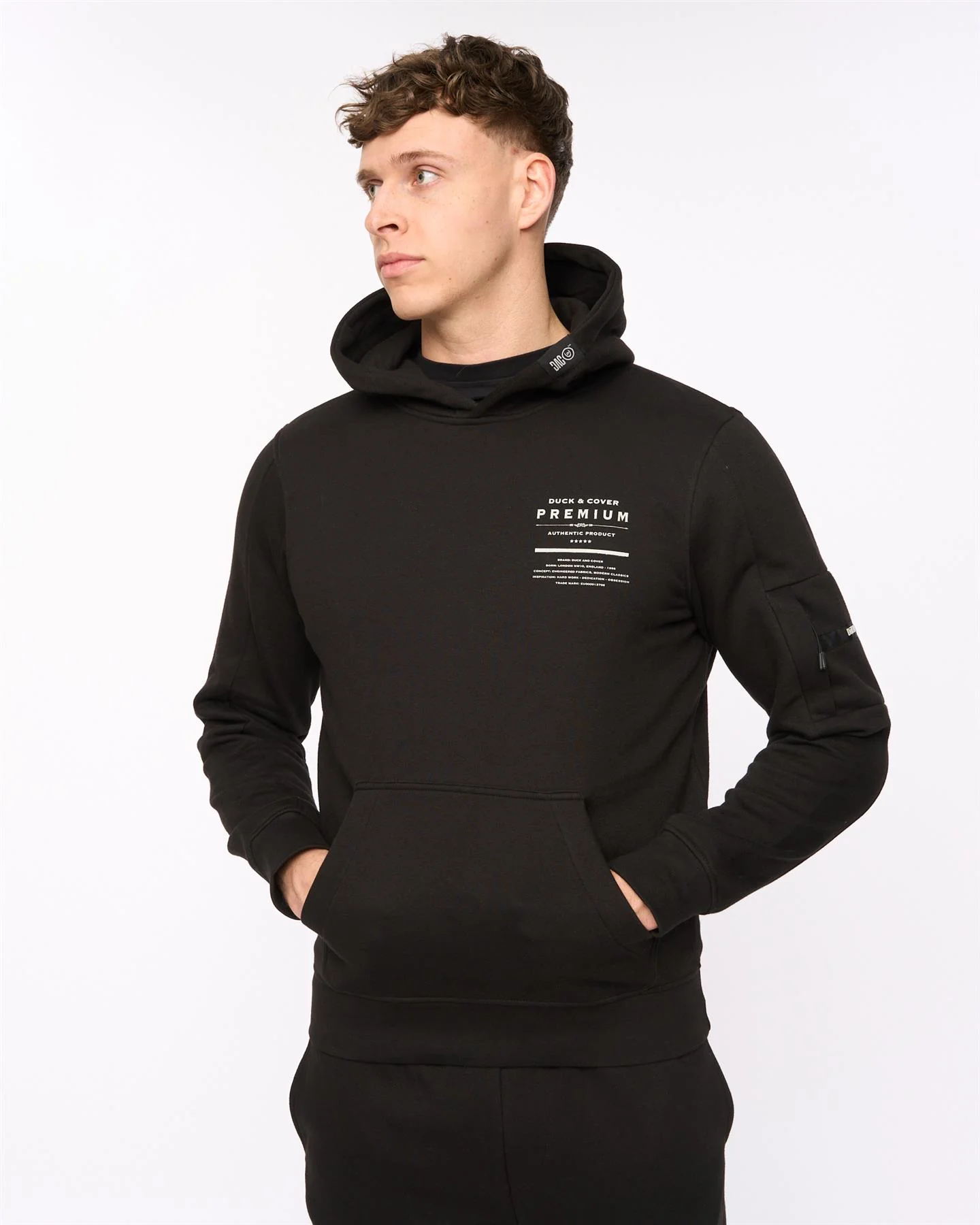 Rayland Hoodie Black - Image 5