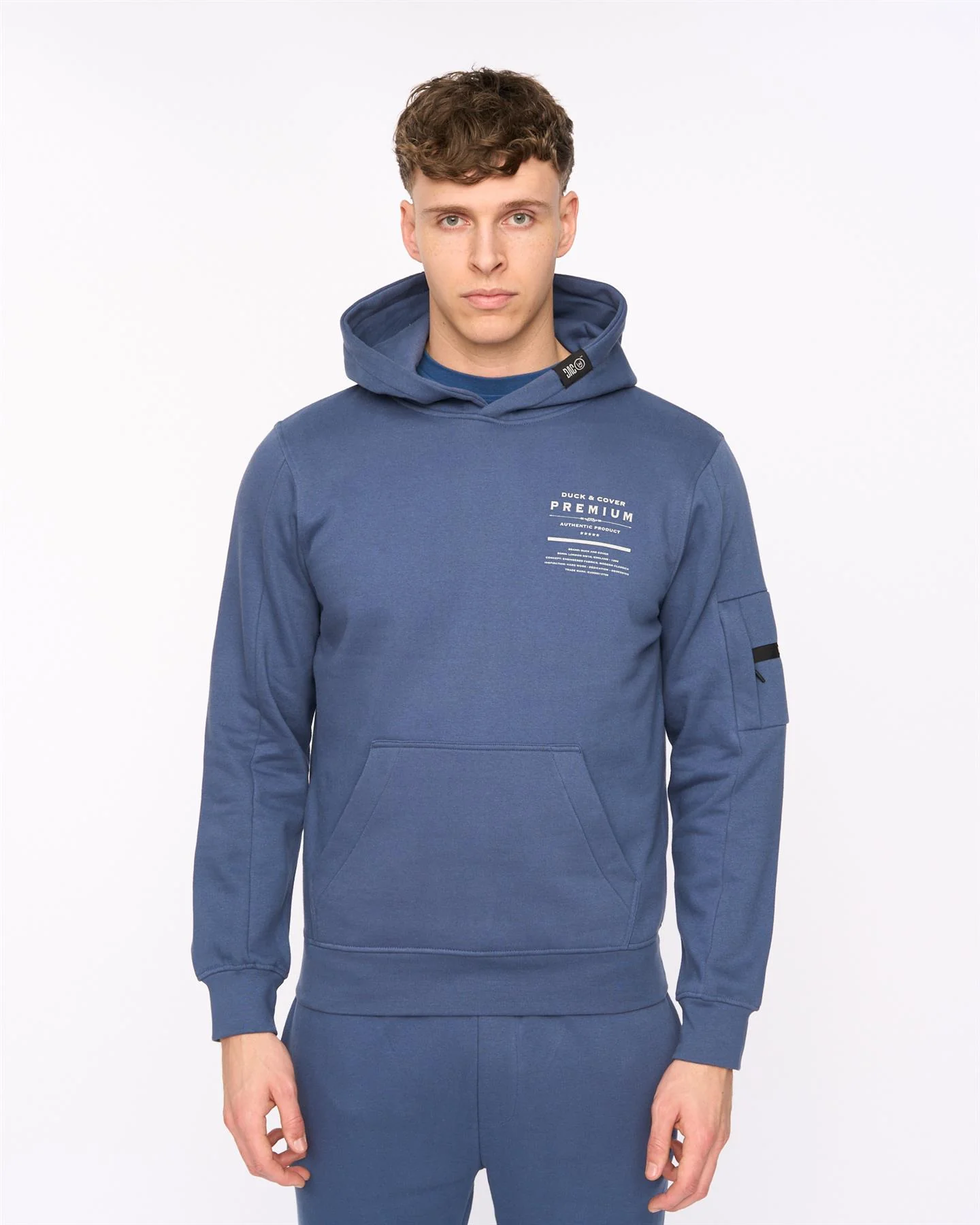 Rayland Hoodie Denim Blue