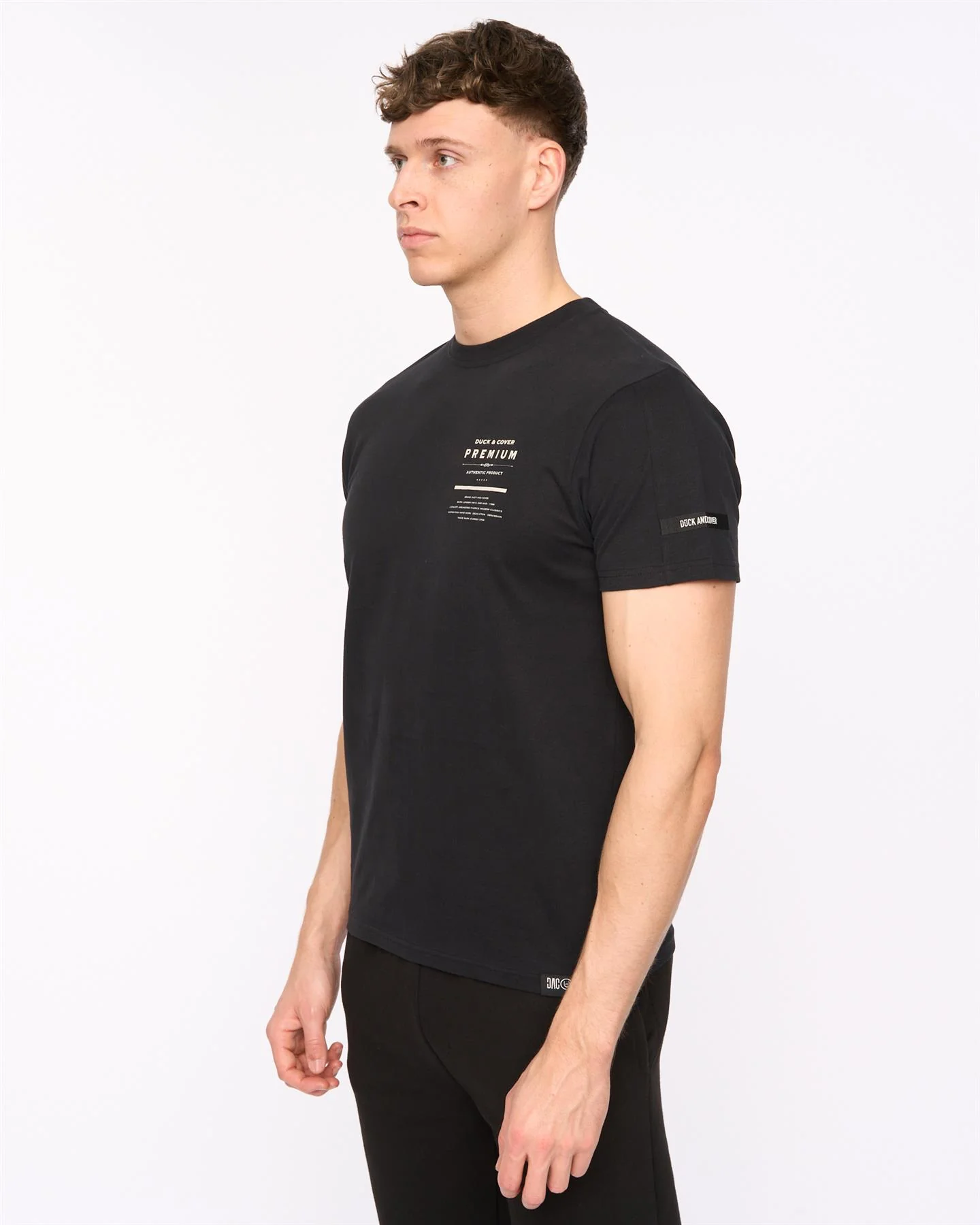 Rayland T-Shirt Black - Image 2
