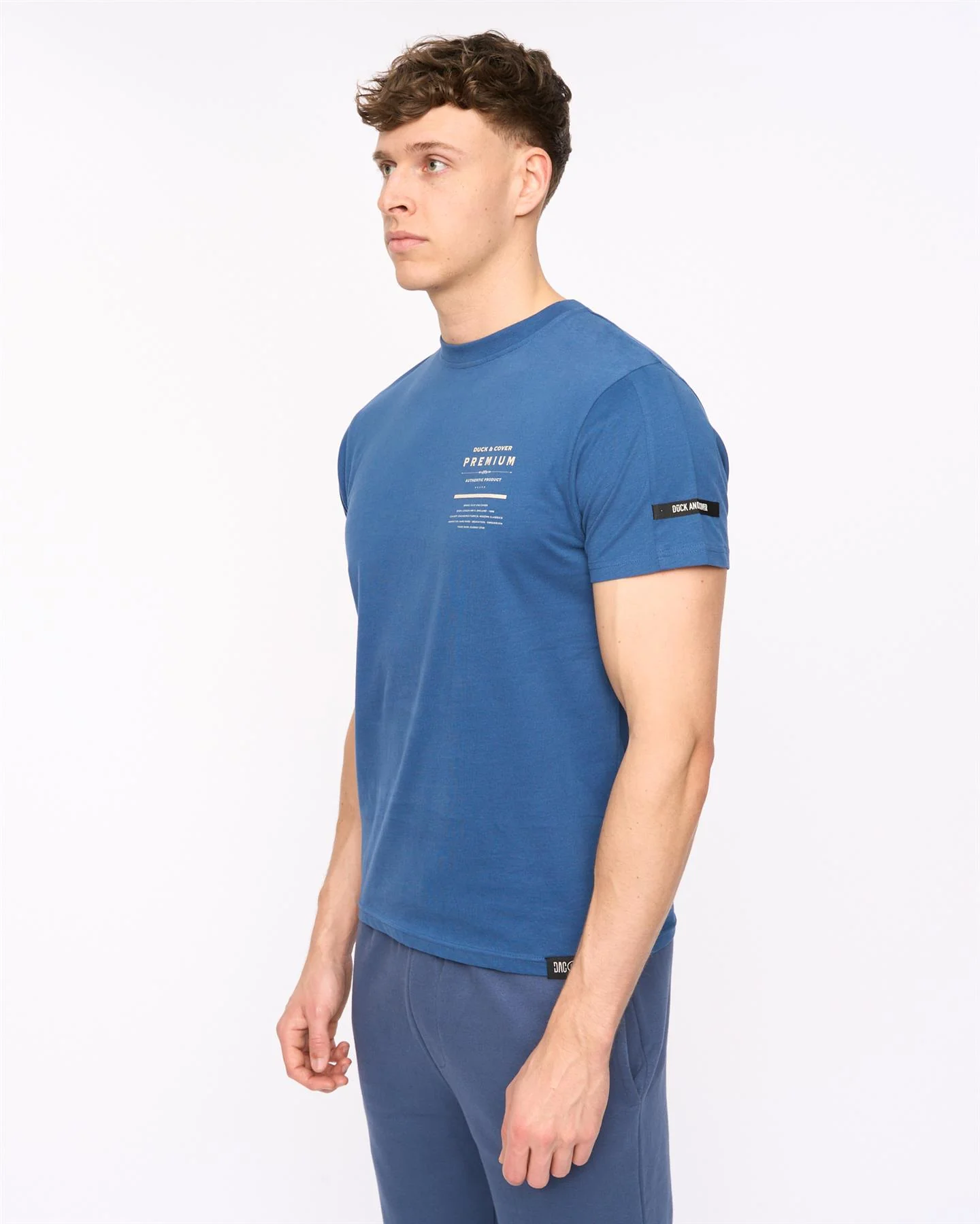 Rayland T-Shirt Denim Blue - Image 2