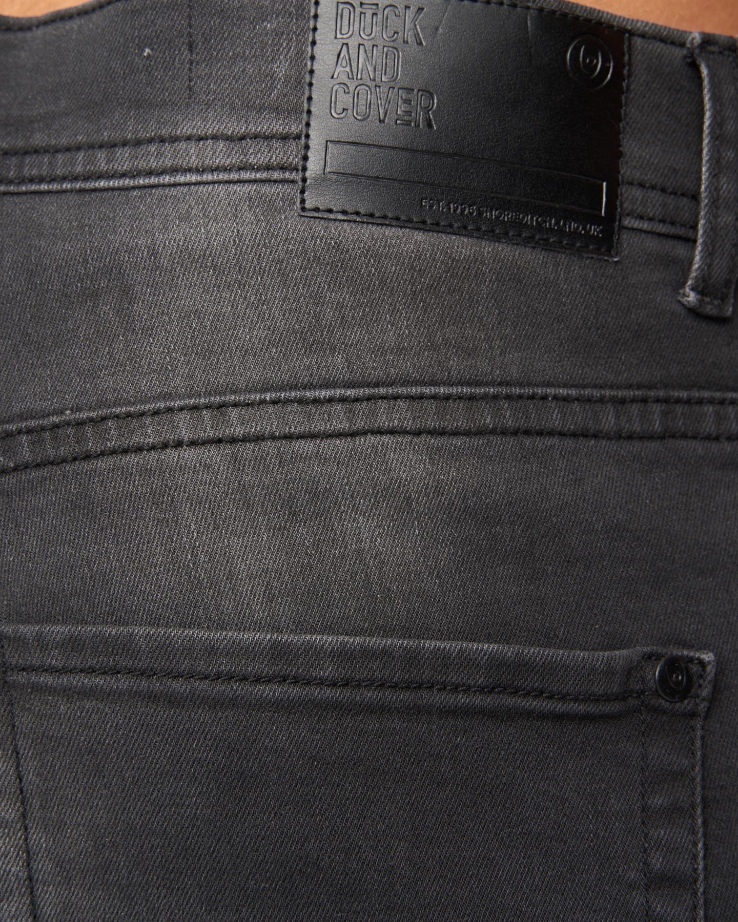 Rushawn Relaxed Fit Jeans Black - Image 6