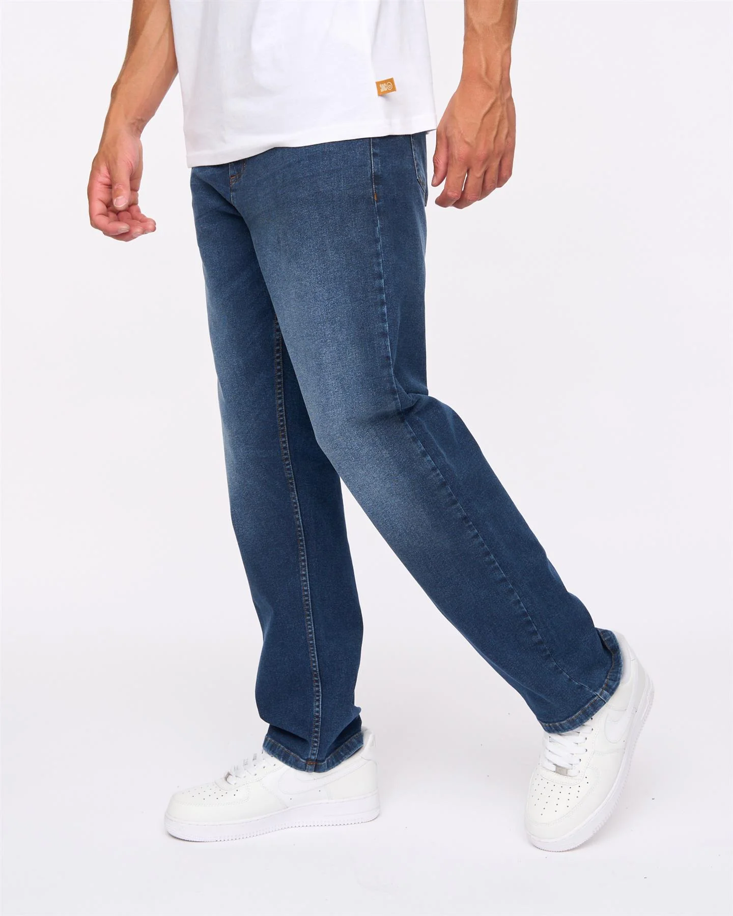 Rushawn Relaxed Fit Jeans Dark Wash - Image 3