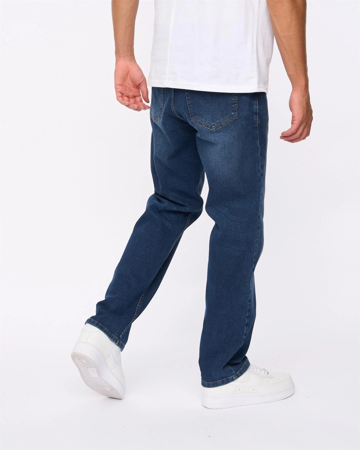 Rushawn Relaxed Fit Jeans Dark Wash - Image 4