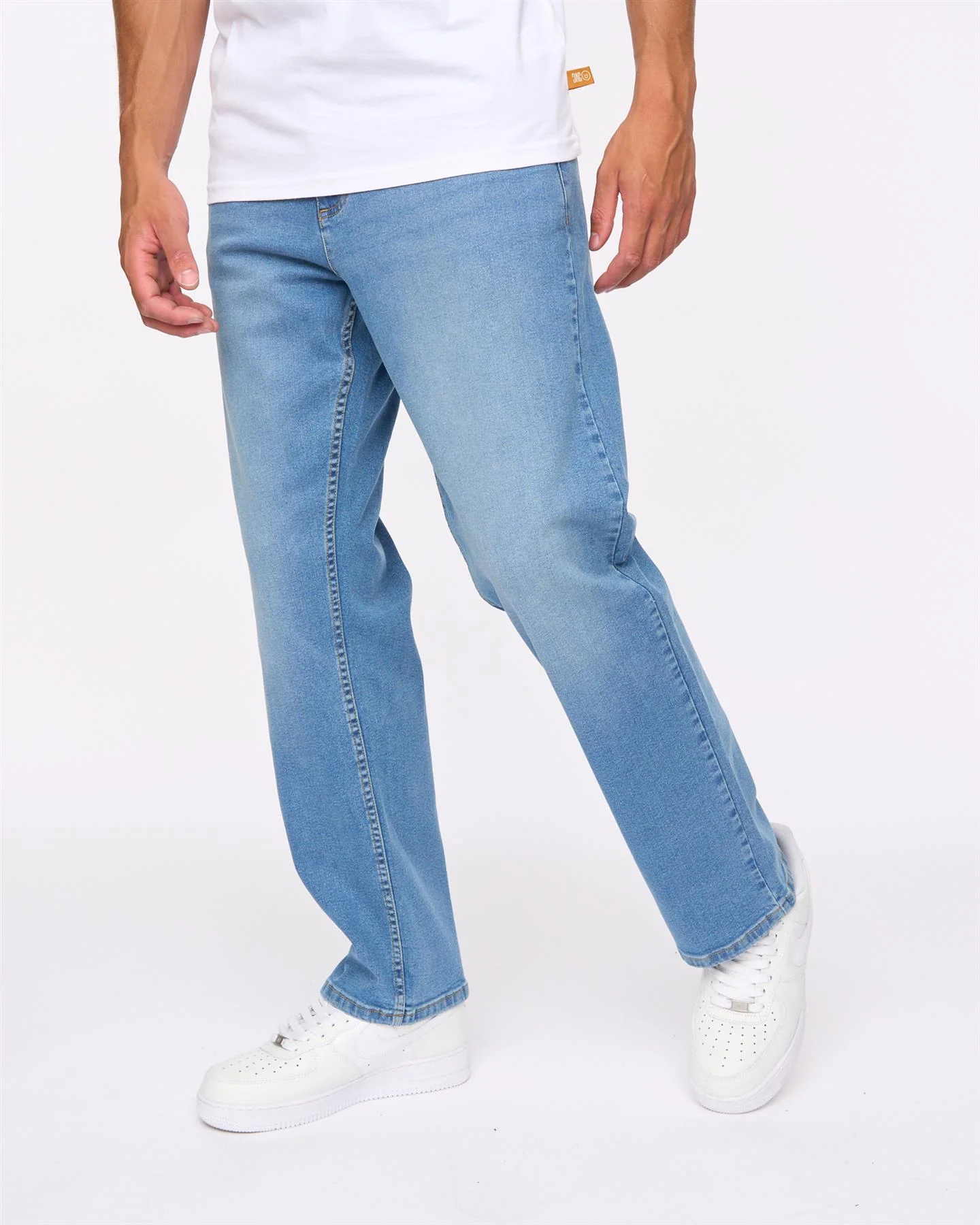 Rushawn Relaxed Fit Jeans Light Wash - Image 3