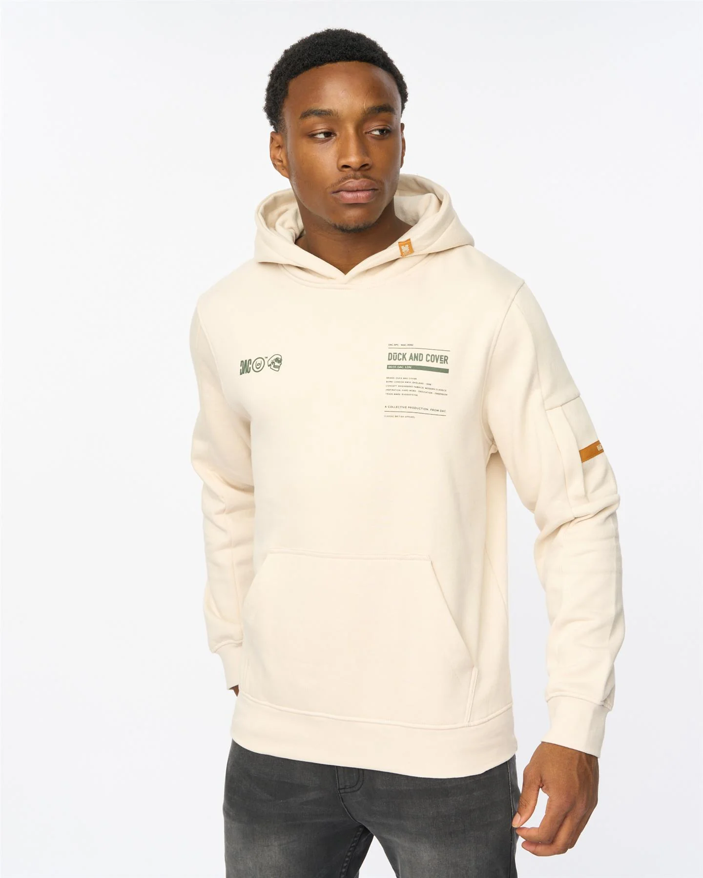 Skullmatic Hoodie Off White - Image 5