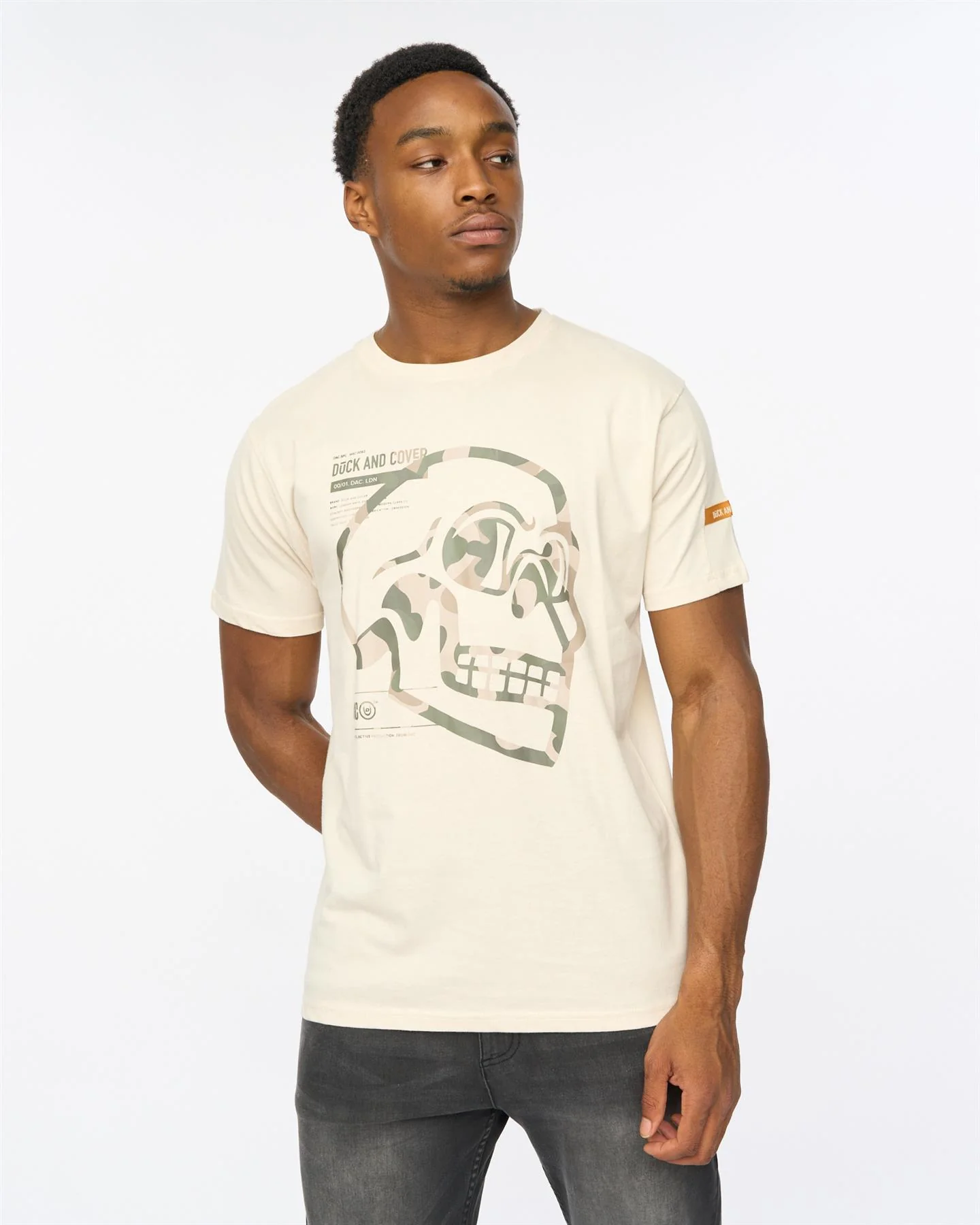 Skullmatic T-Shirt Off White - Image 4