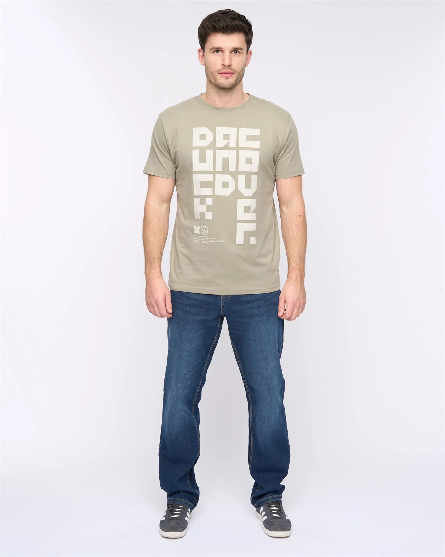 Squarelarge T-Shirt Sage - Image 3