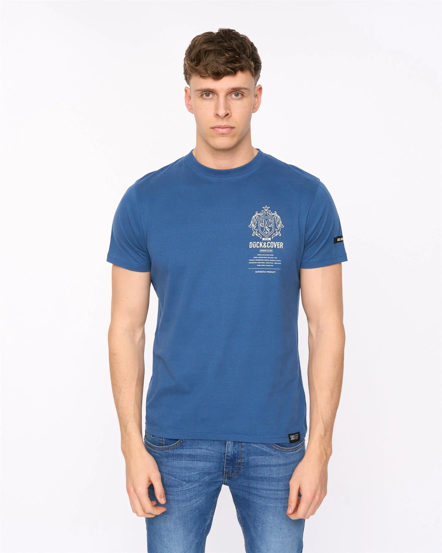 Stoneham T-Shirt Denim Blue