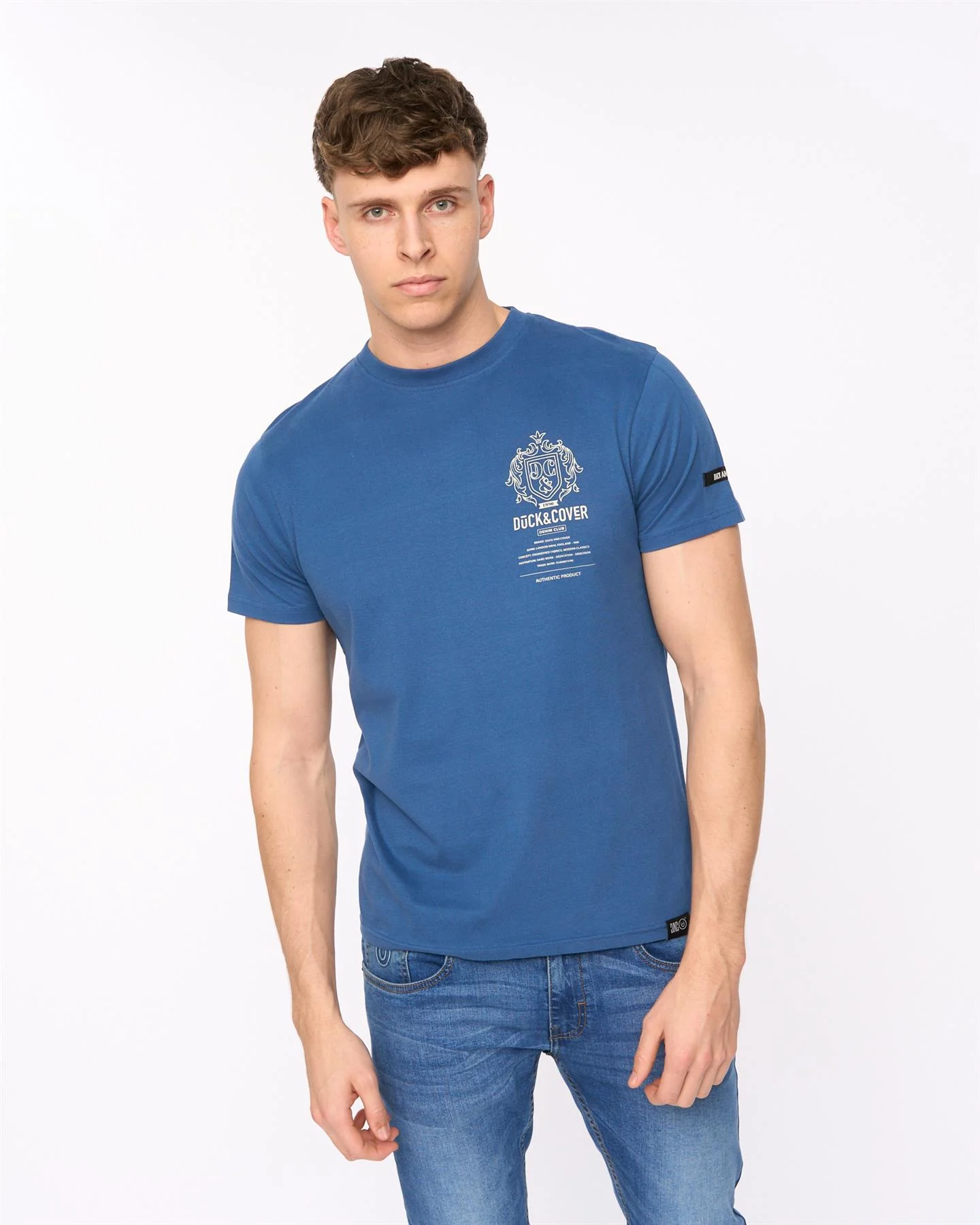 Stoneham T-Shirt Denim Blue - Image 5