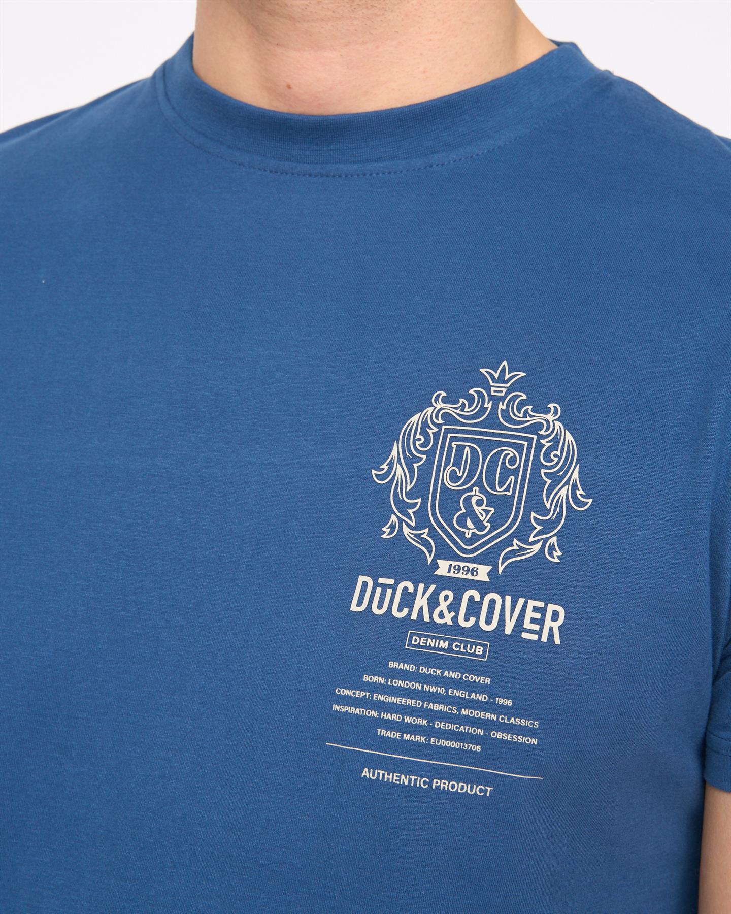 Stoneham T-Shirt Denim Blue - Image 6