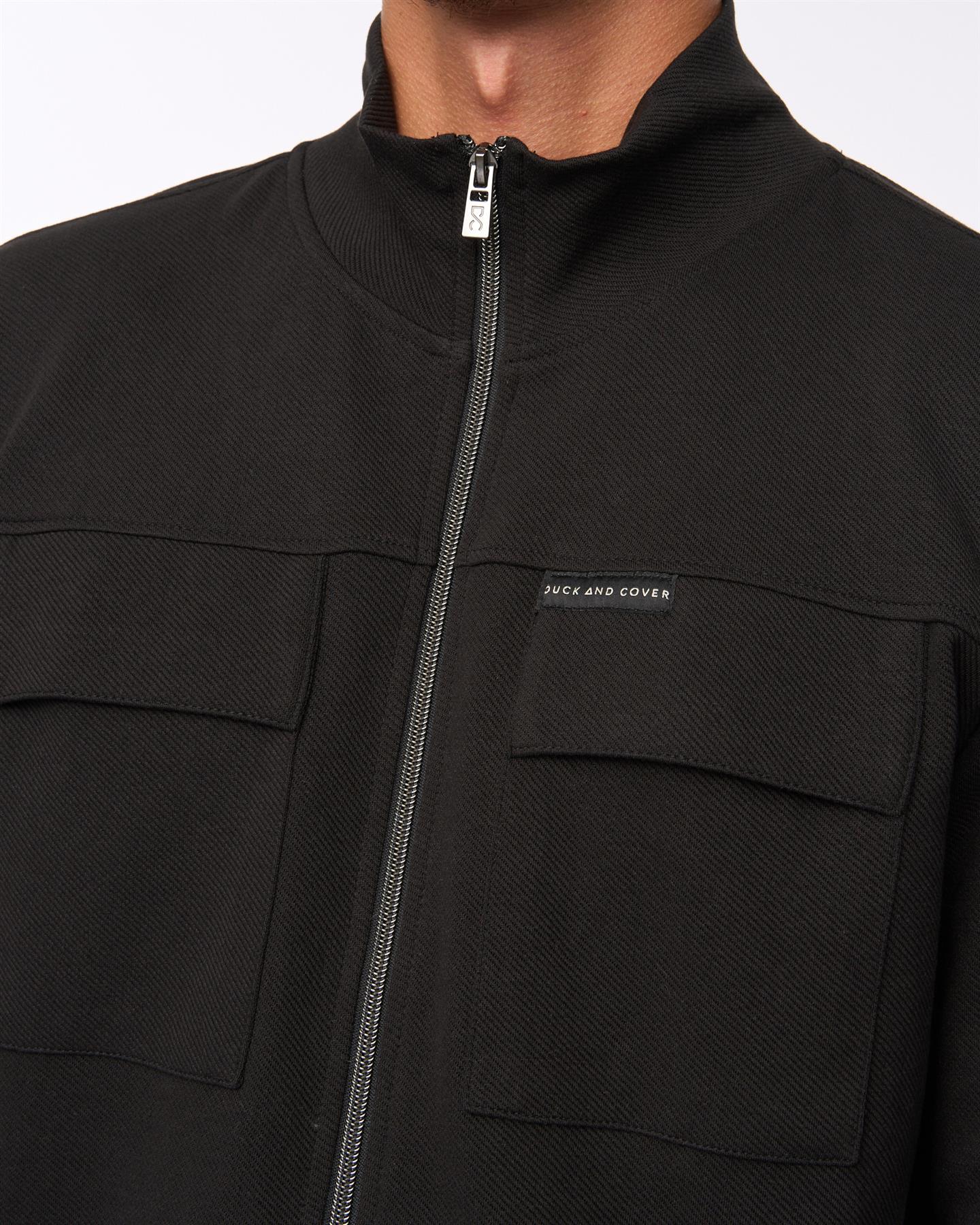 Tames Zip Thru Sweat Black - Image 6