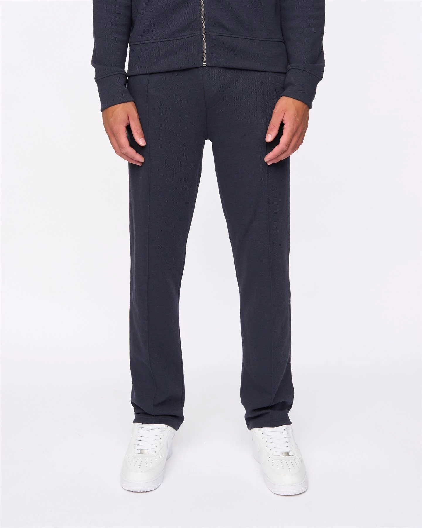 Tames Zip Thru Sweat & Joggers Set Navy - Image 4