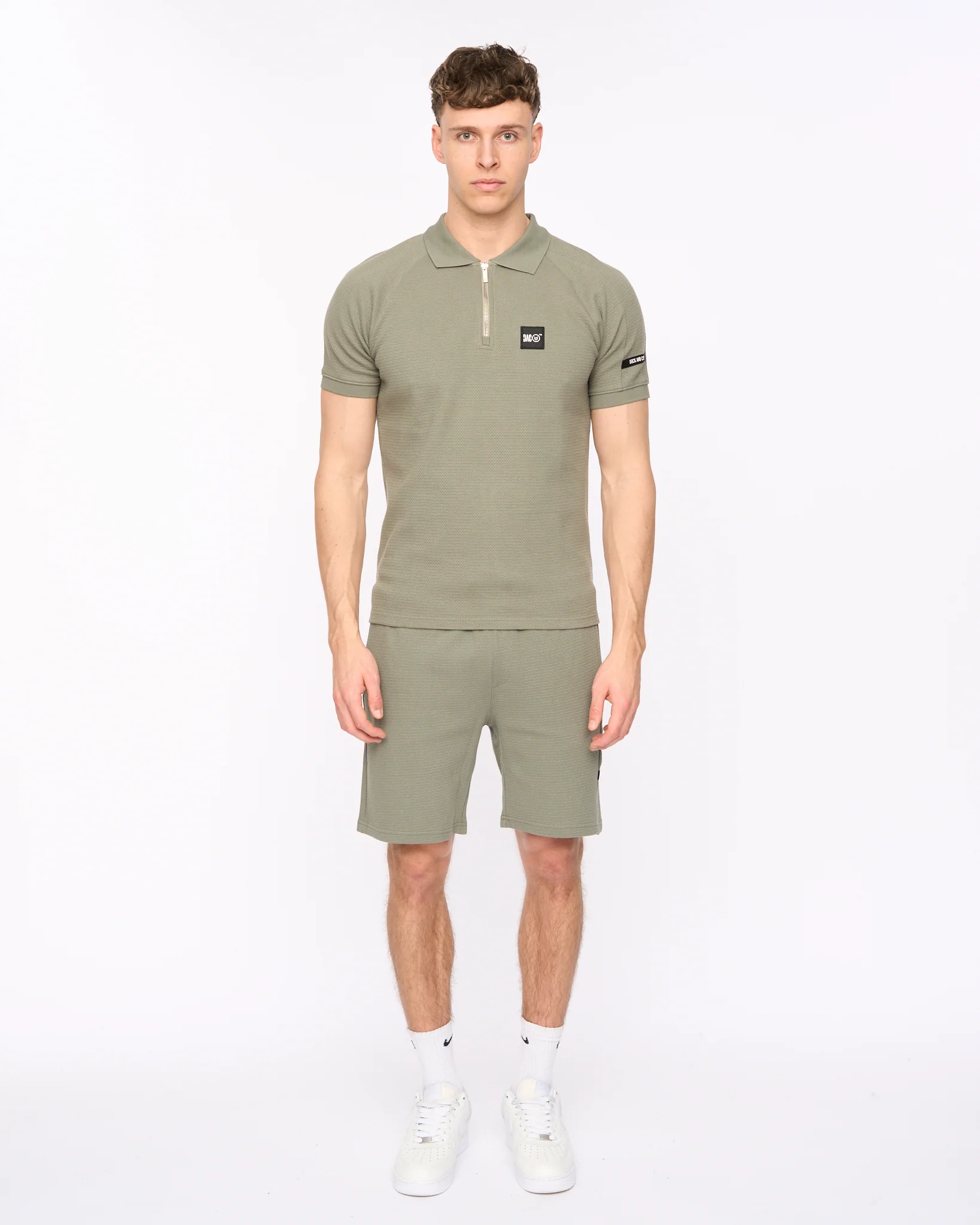 Topfield Polo & Short Olive - Image 2