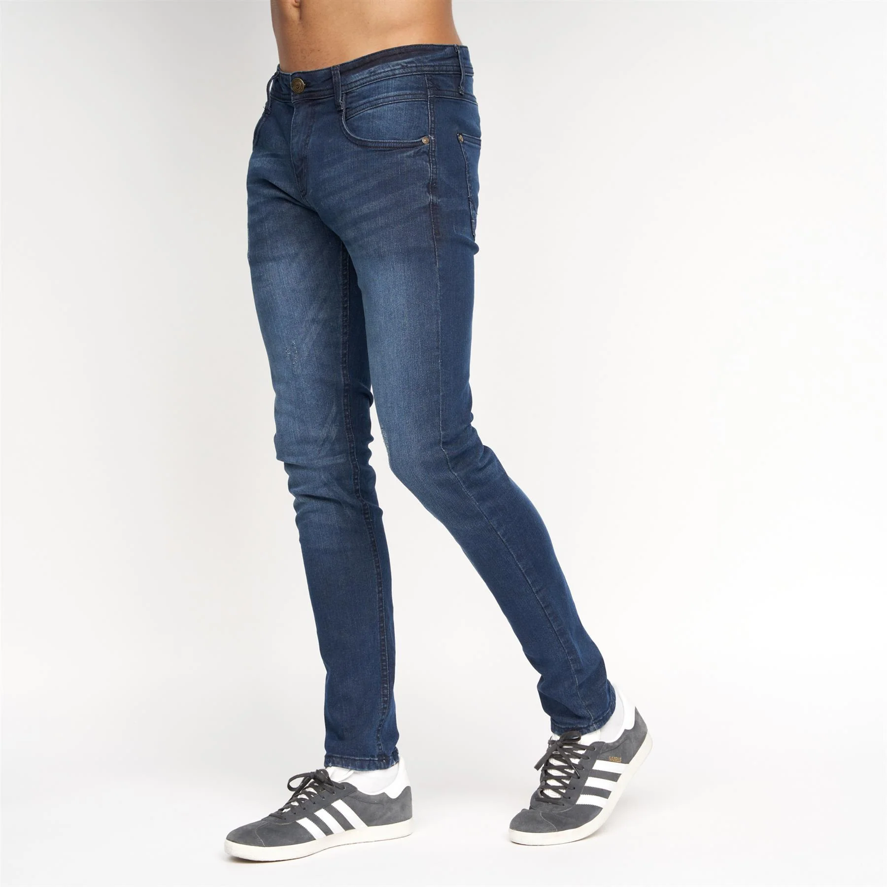 Tranfold Slim Fit Jeans Dark Wash - Image 3