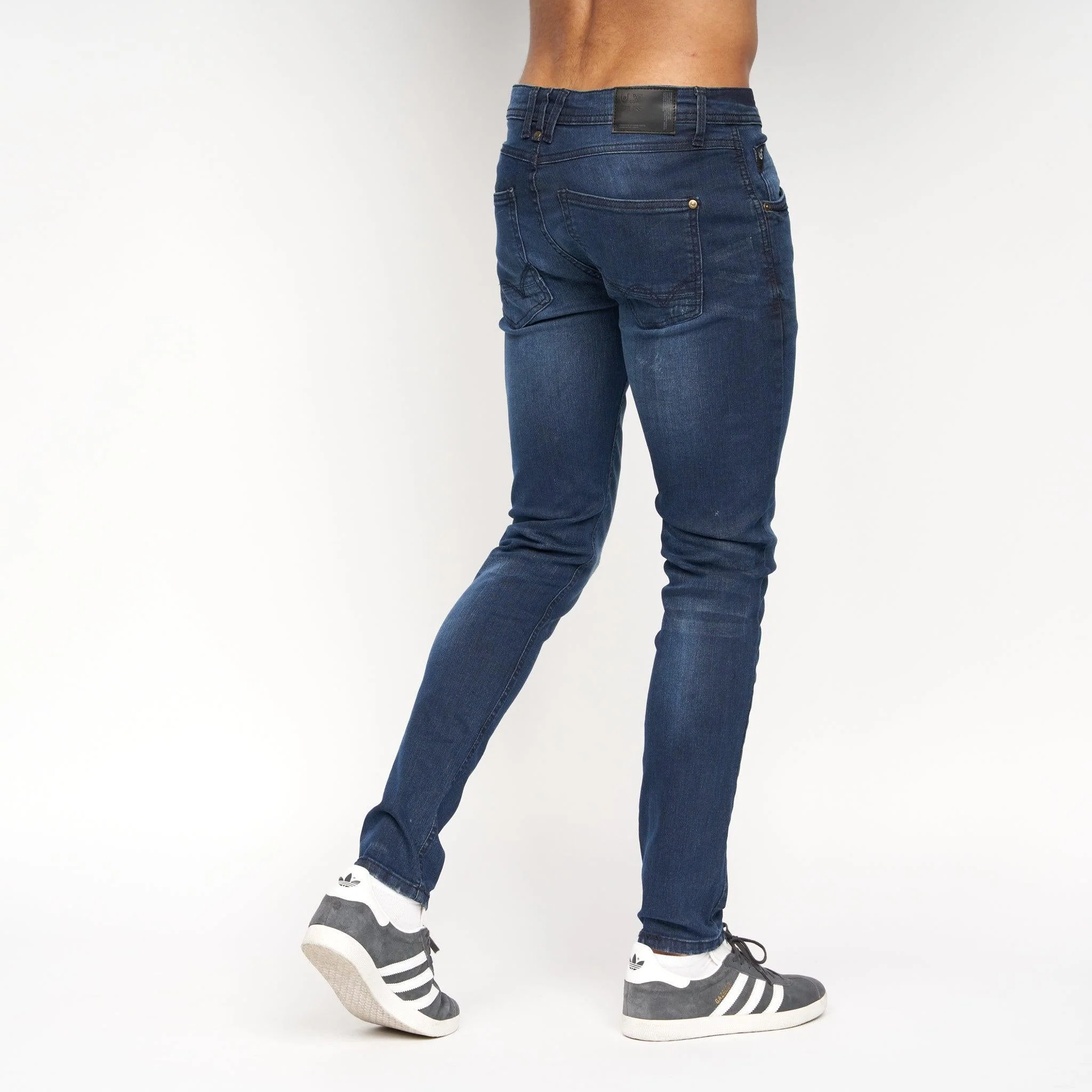 Tranfold Slim Fit Jeans Dark Wash - Image 4