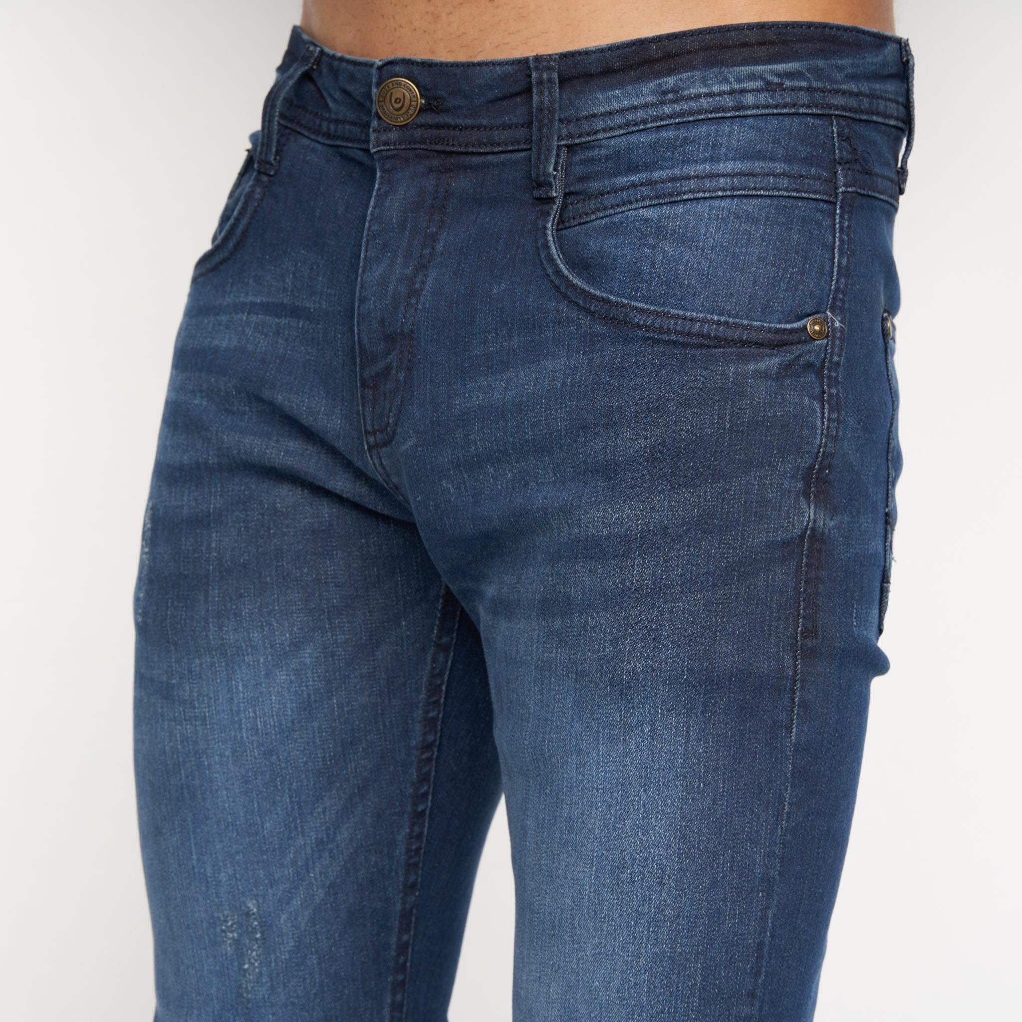 Tranfold Slim Fit Jeans Dark Wash - Image 5