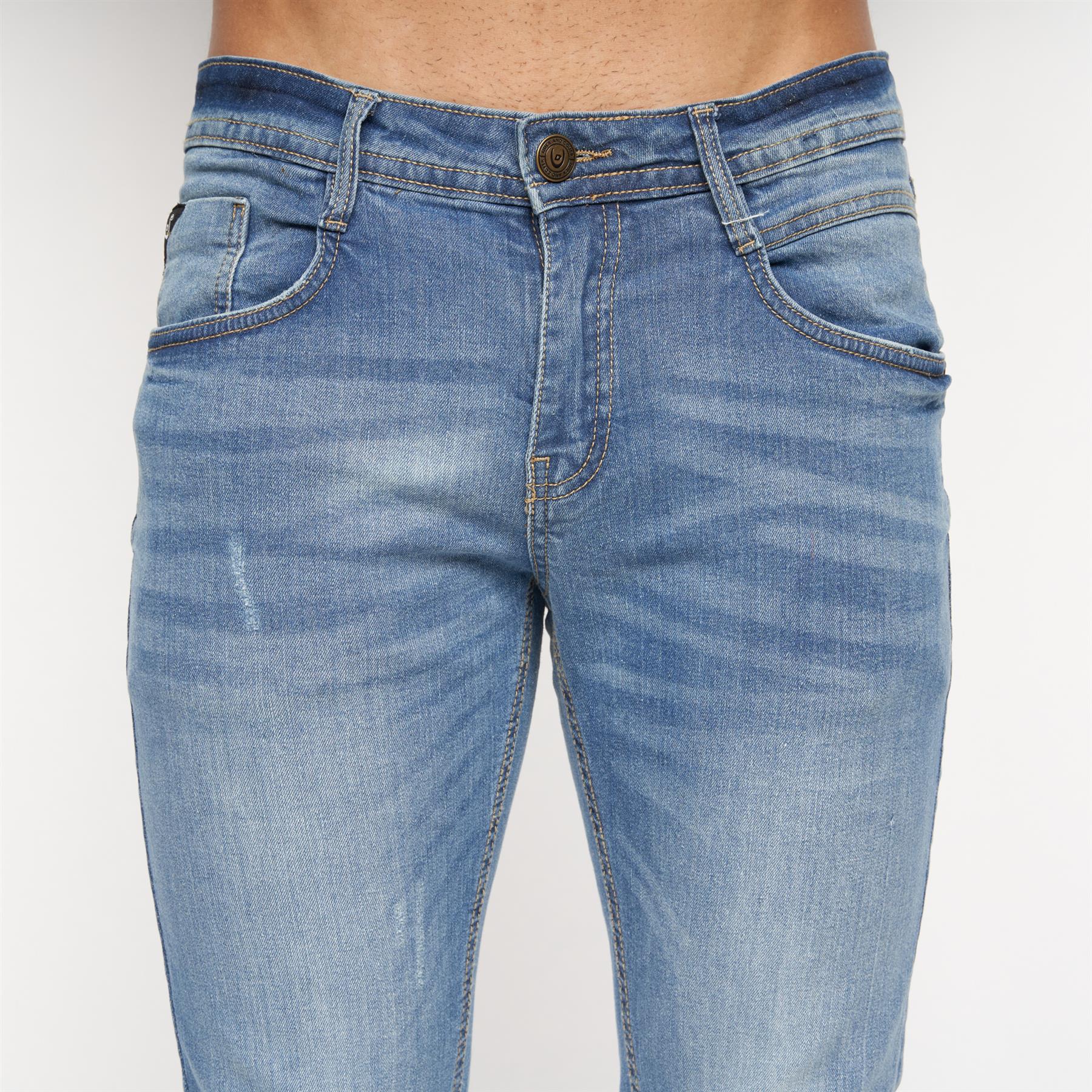 Tranfold Slim Fit Jeans Light Wash - Image 6